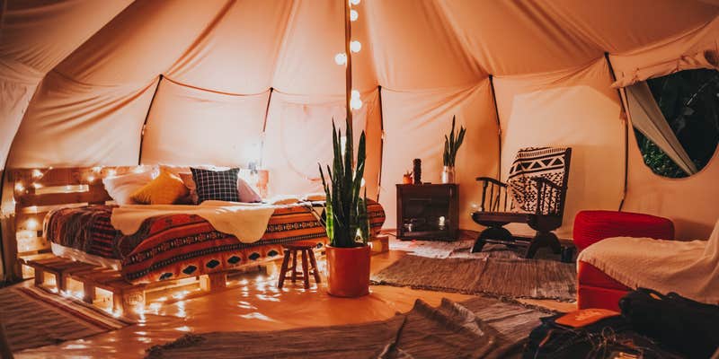 Camper submitted image from Sovereign Fireside Glampground