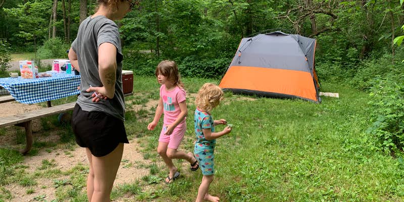 Camper submitted image from Cedar Hill Campground — Whitewater State Park