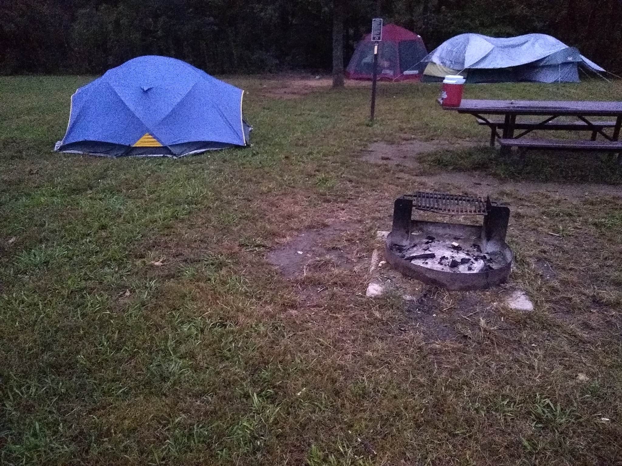 Hannah W.'s photo of tent camping at Steel Creek Campground — Buffalo National River near Leslie, AR
