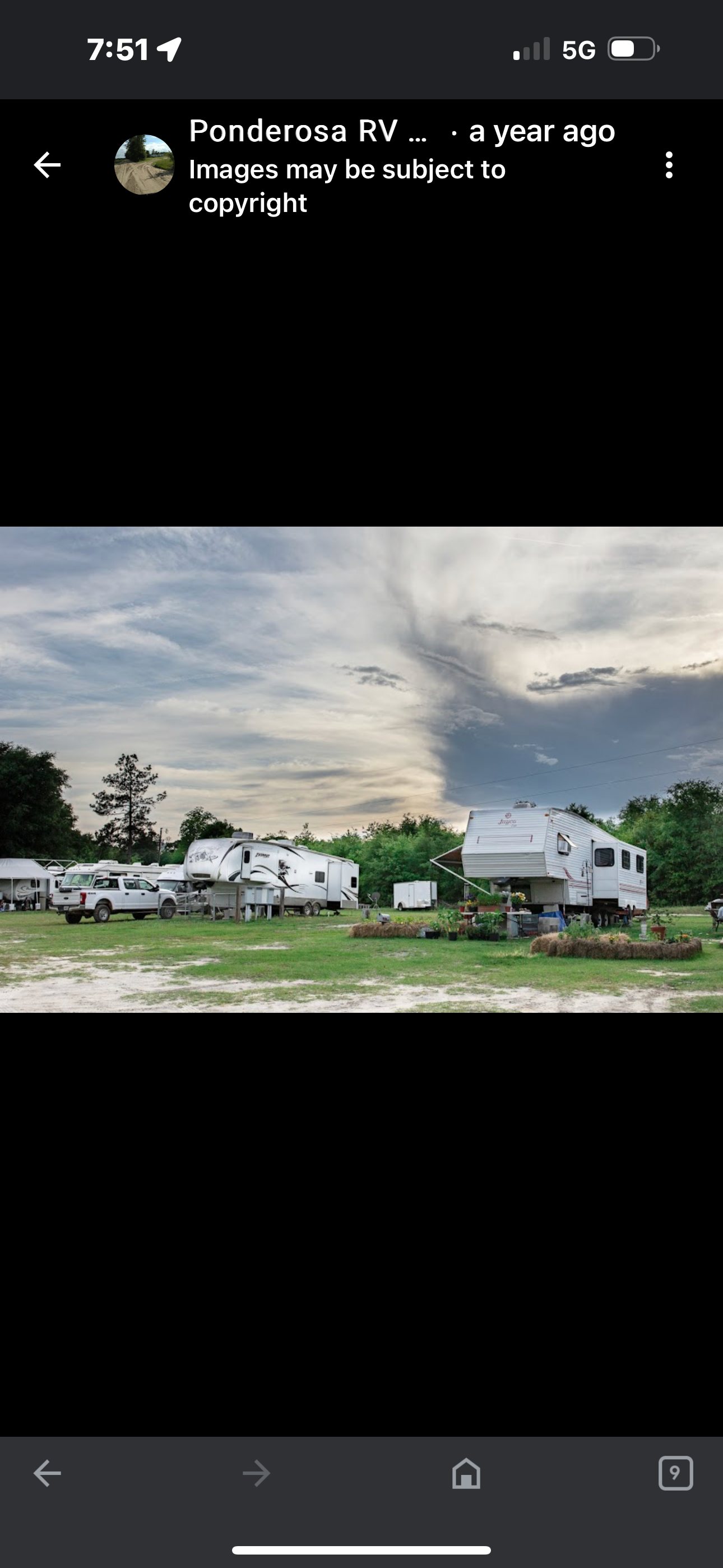Camper-submitted photo at Ponderosa RV Park, Inc near Augusta, GA