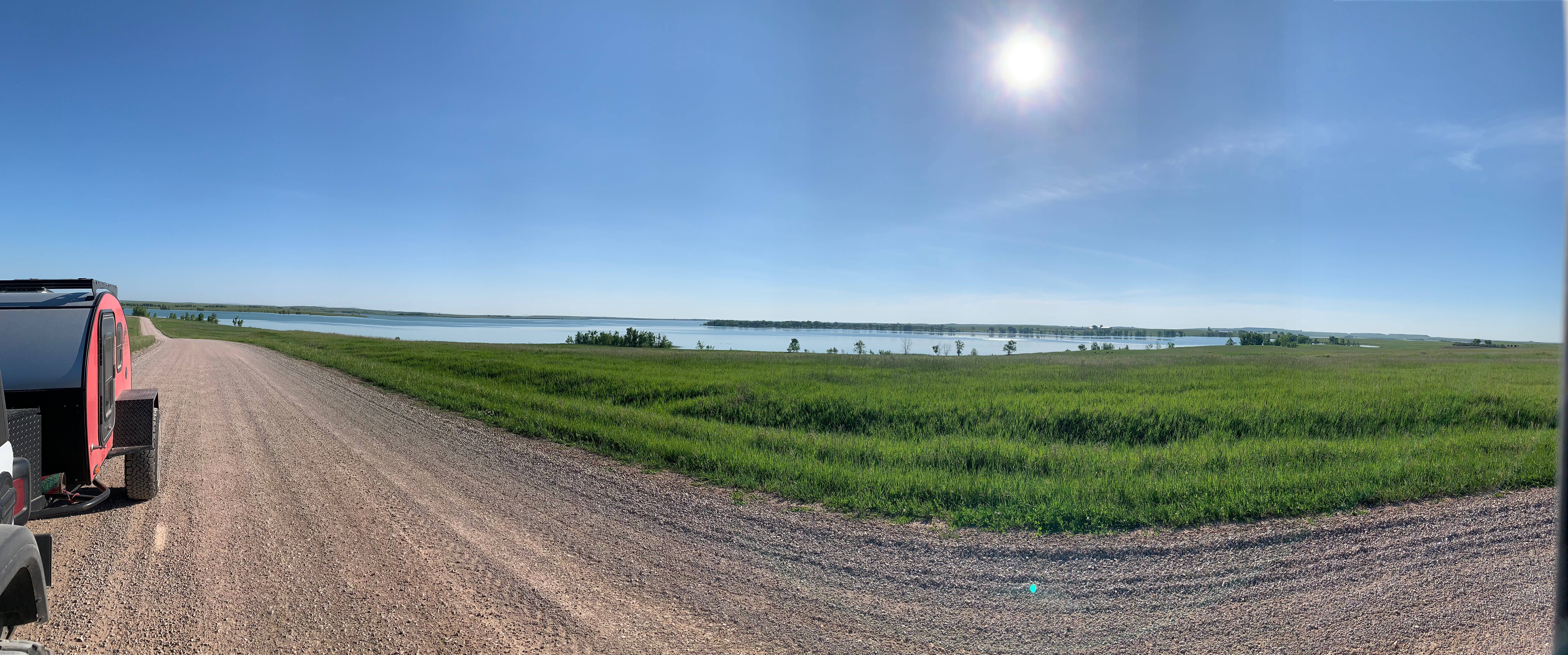 Camper submitted image from Belle Fourche Reservoir Dispersed Camping  - 4