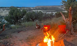 Camping near Durffey Mesa: Slick Rock Overlook Outside of Boulder, Boulder, Utah