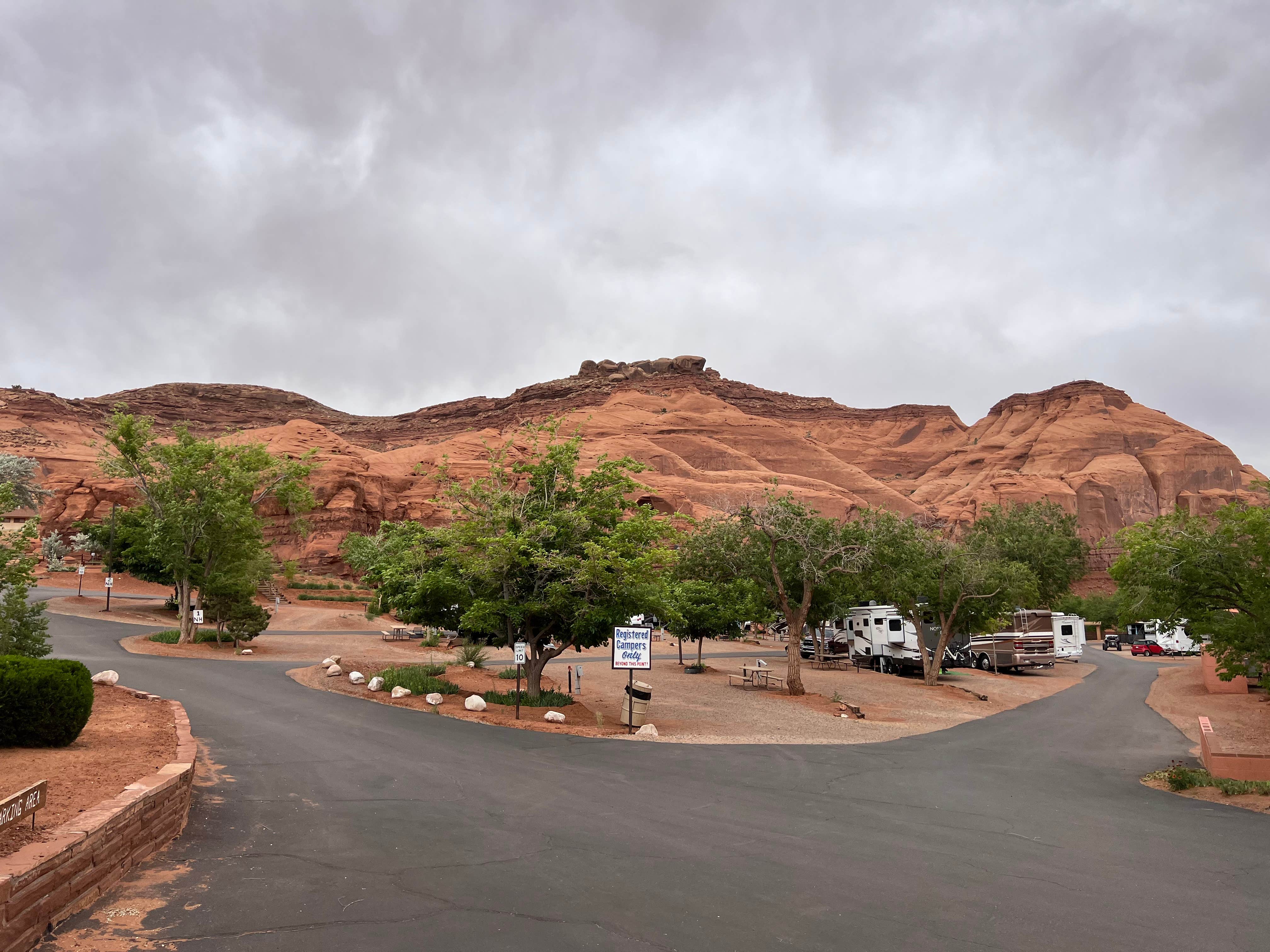 Jason H.'s photo of camping with pets at Gouldings RV and Campground near Monument Valley, AZ