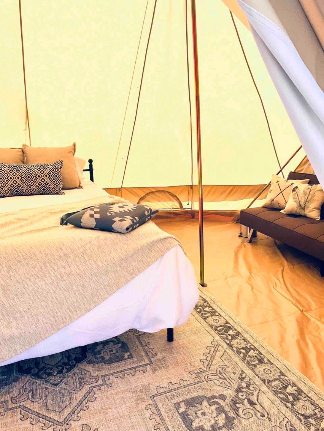 Eric A.'s photo of glamping accommodations at 777 Guest Ranch near White City, OR