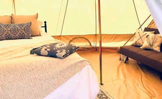 Eric A.'s photo of glamping accommodations at 777 Guest Ranch near Gold Hill, OR