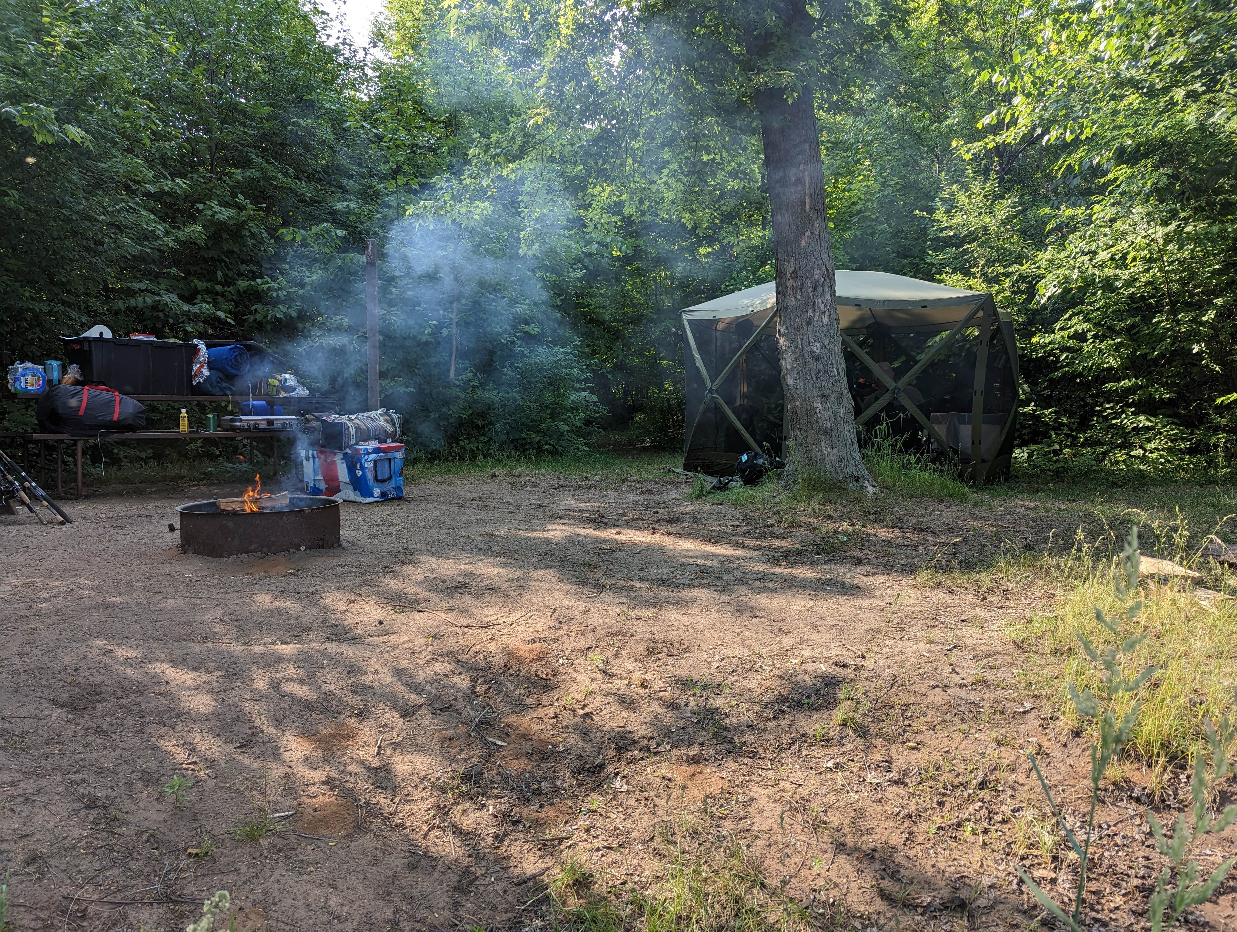 Cassandra Z.'s photo at Buckhorn State Park Campground near Coloma, WI