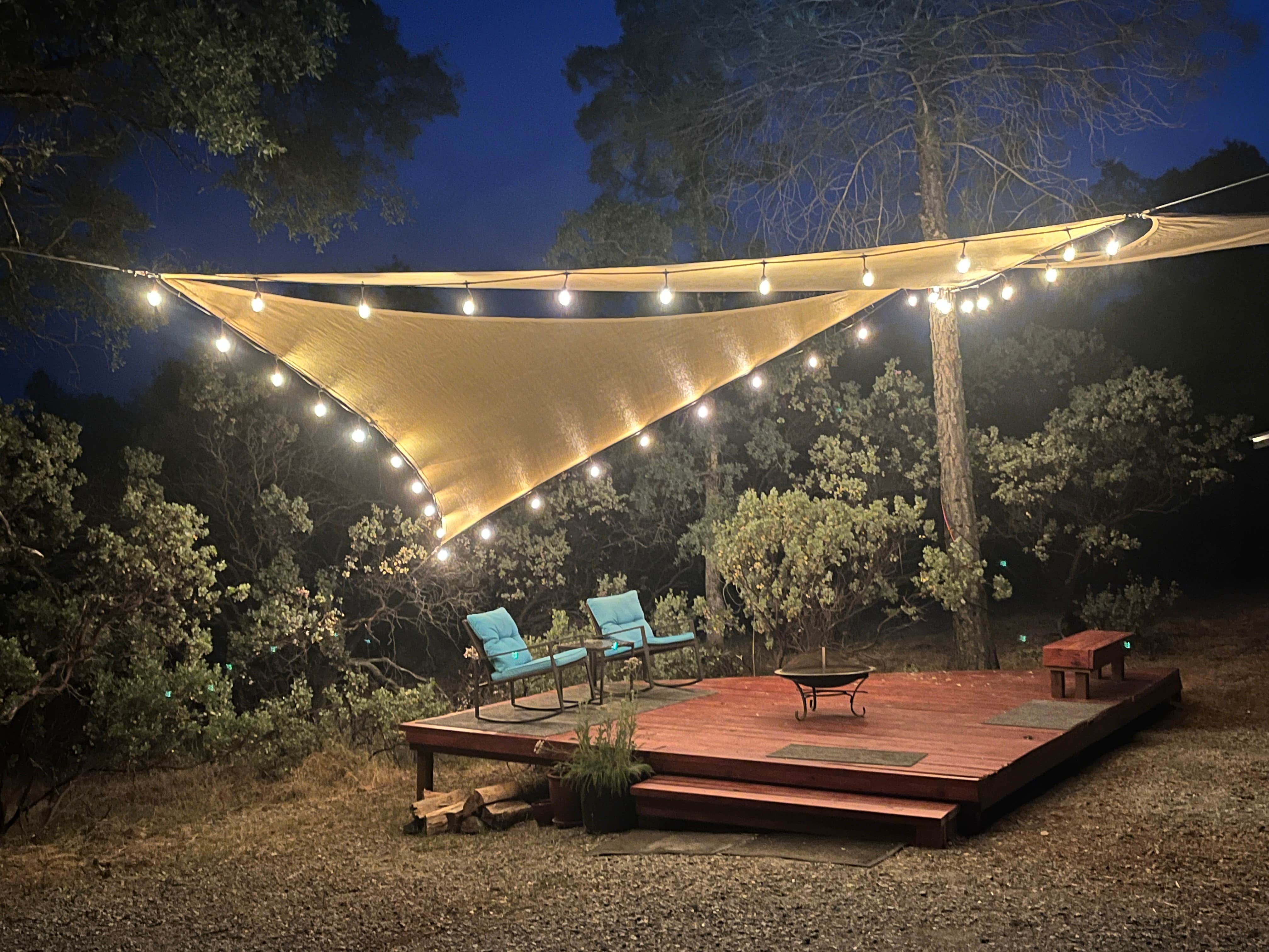 Camper-submitted photo at Laughing Buddha RV/Tent Camp near Rough and Ready, CA