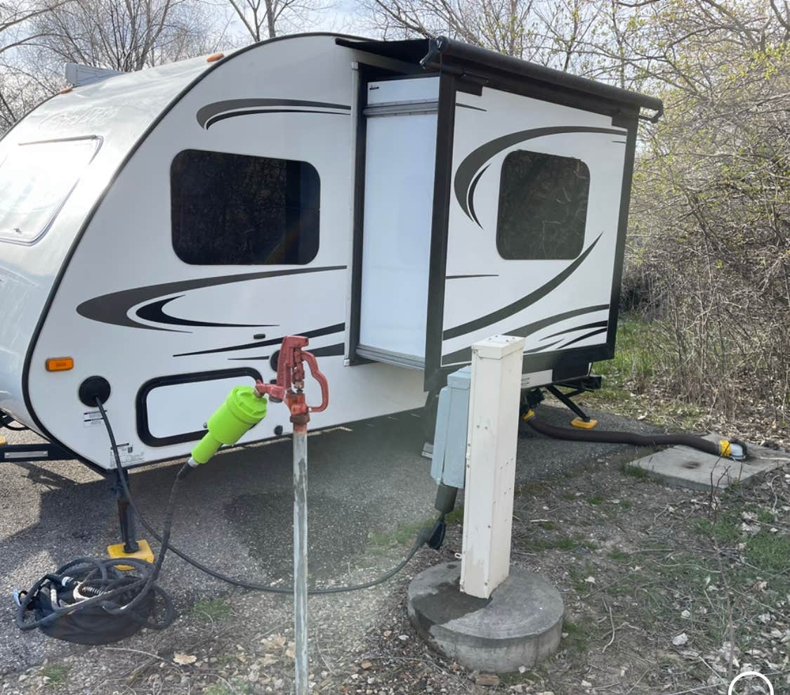 Camper-submitted photo at Cottonwood Campground — Willard Bay State Park near Uinta-Wasatch-Cache National Forest