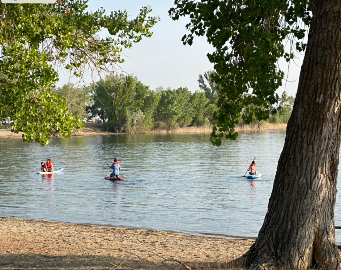 Camper-submitted photo at Cottonwood Campground — Willard Bay State Park near Uinta-Wasatch-Cache National Forest