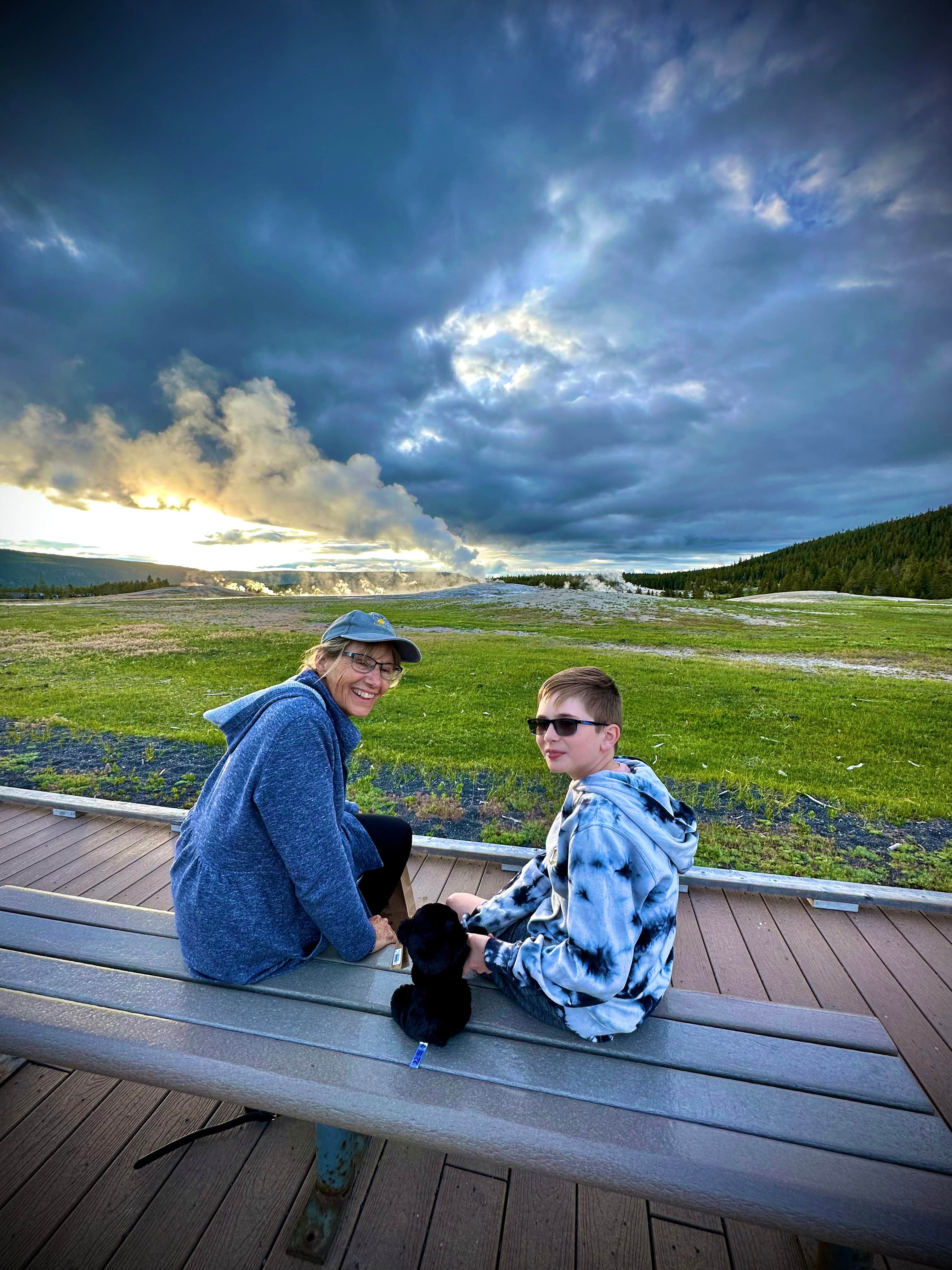 Dan M.'s photo of camping with pets at Fishing Bridge RV Park--Yellowstone National Park near Yellowstone National Park