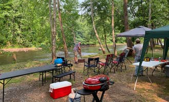 Camping near Teter Creek Lake Wildlife Management Area: Five River Campground, Parsons, West Virginia