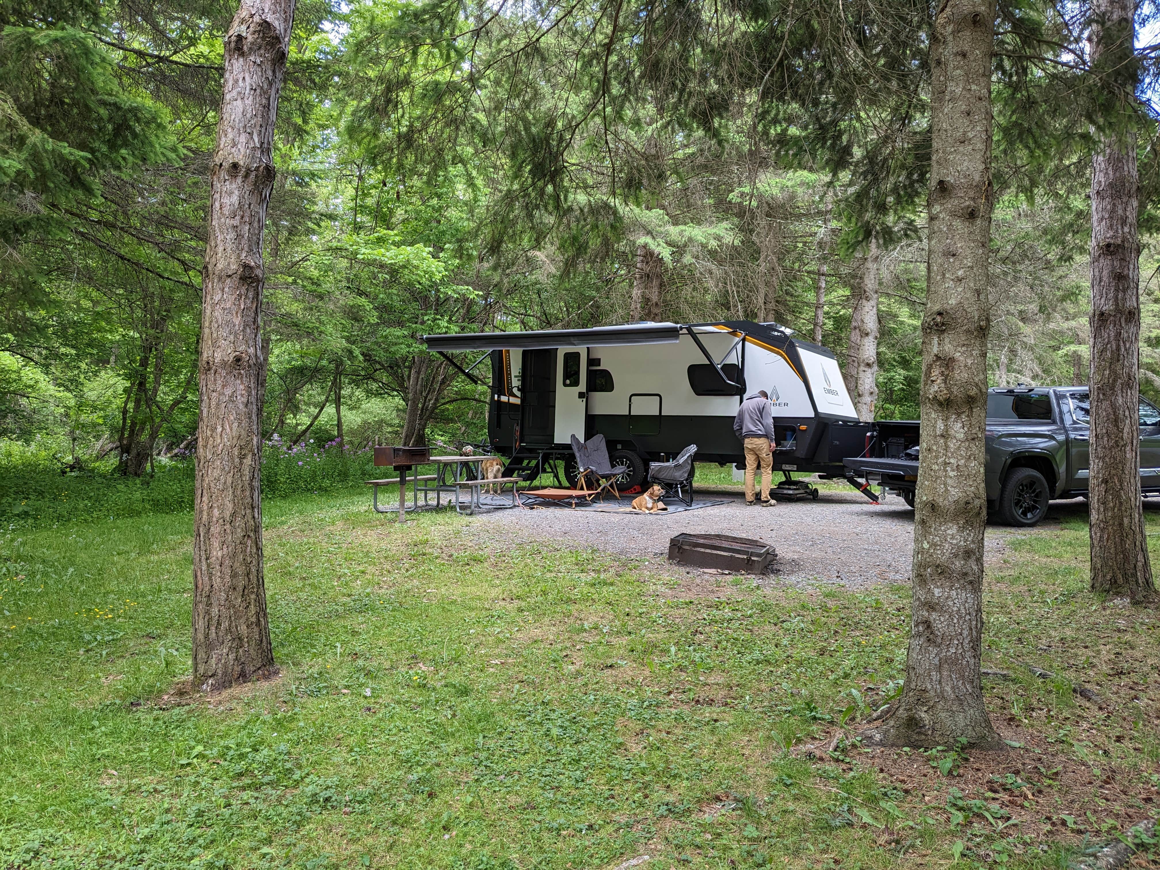 Camper-submitted photo at Glimmerglass State Park Campground near Fort Plain, NY