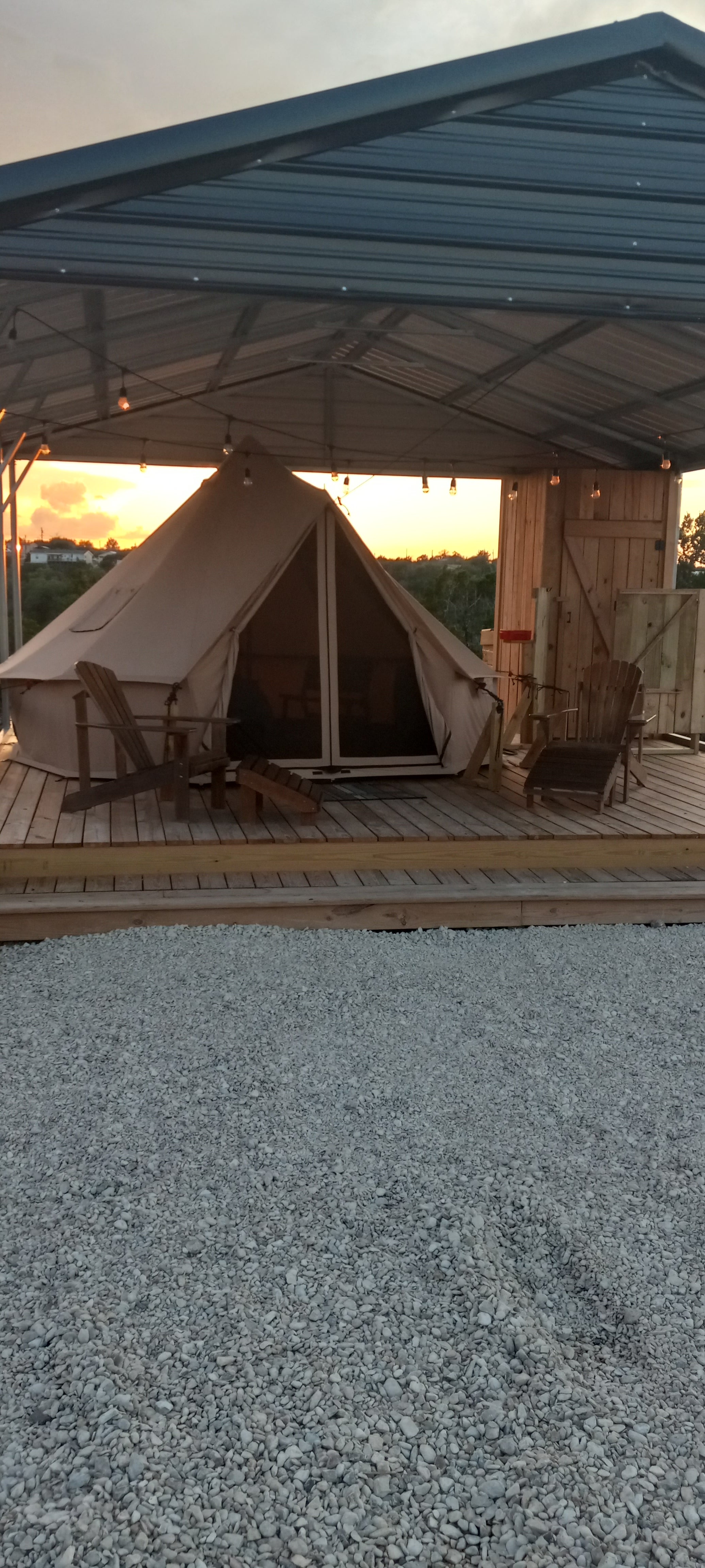 Camper submitted image from Suck it up, youre glamping - 1