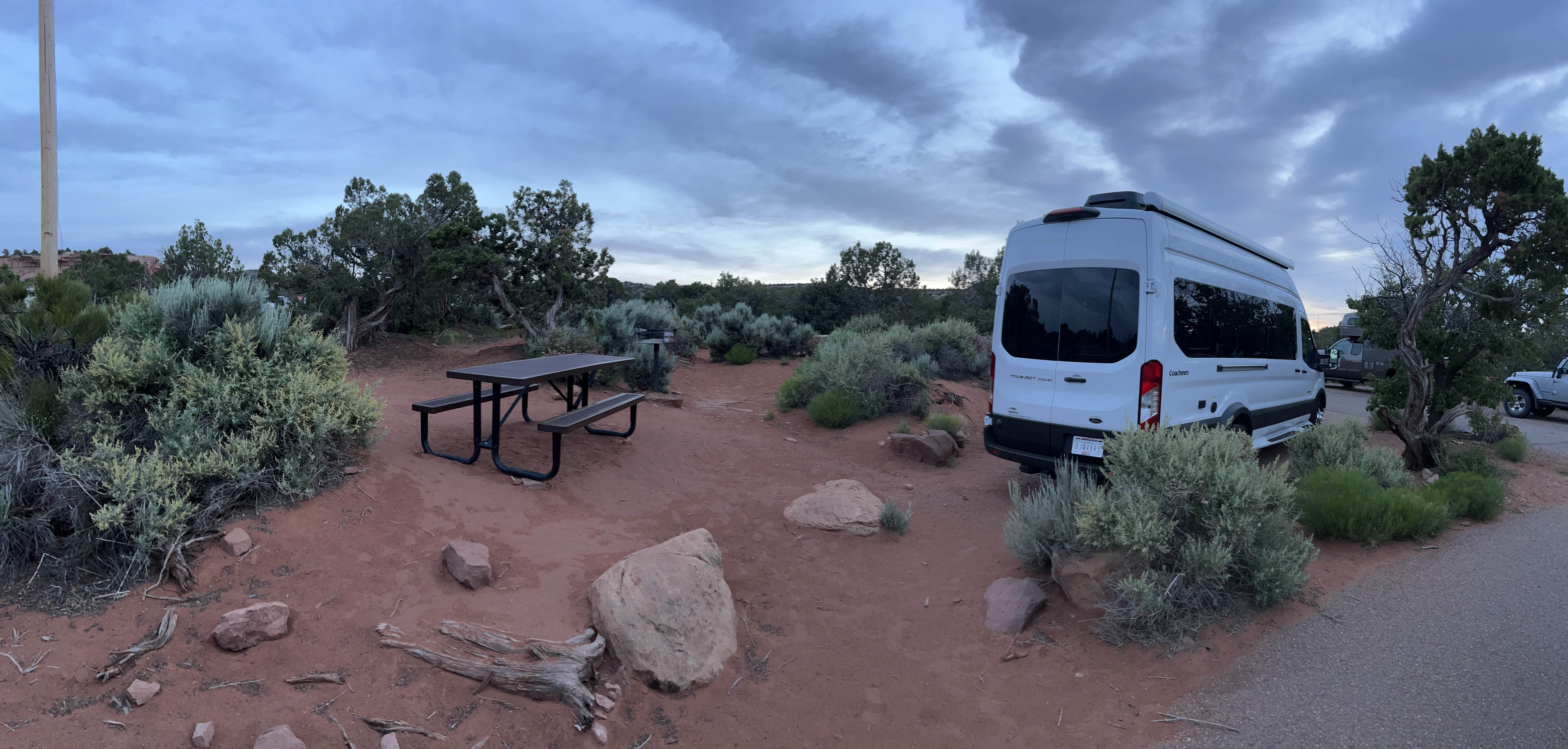 Carol M.'s photo of rv camping at Saddlehorn Campground — Colorado National Monument near Loma, CO