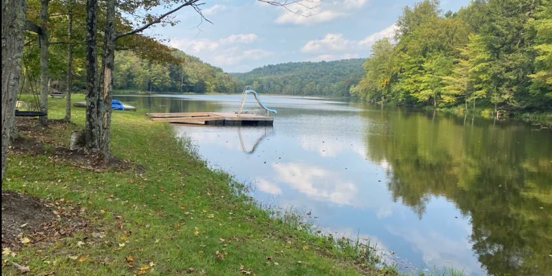 Camper submitted image from Lake Front Campsite !!!