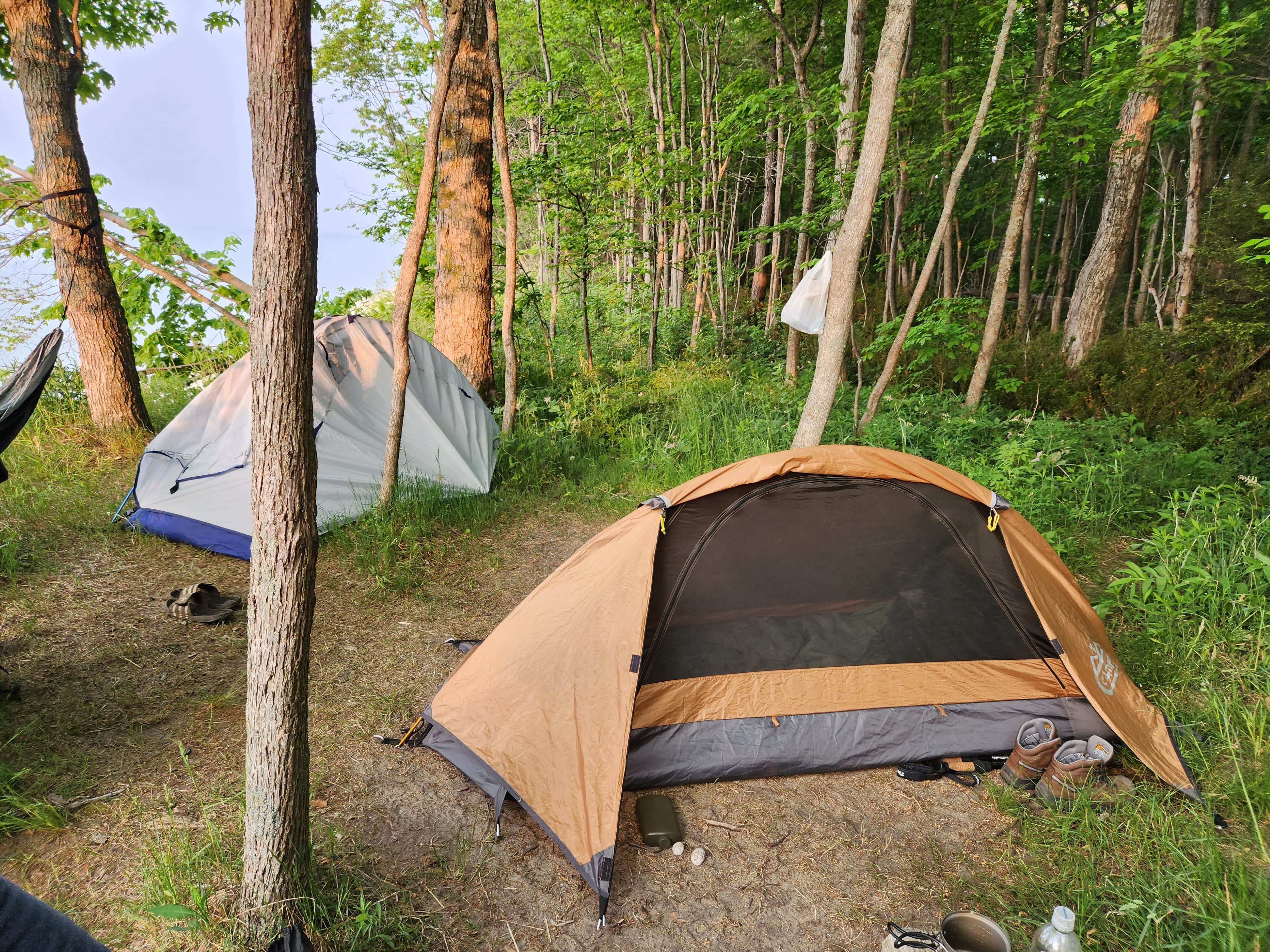 Jason H.'s photo of tent camping at Weather Station Campground — Sleeping Bear Dunes National Lakeshore near Kingsley, MI