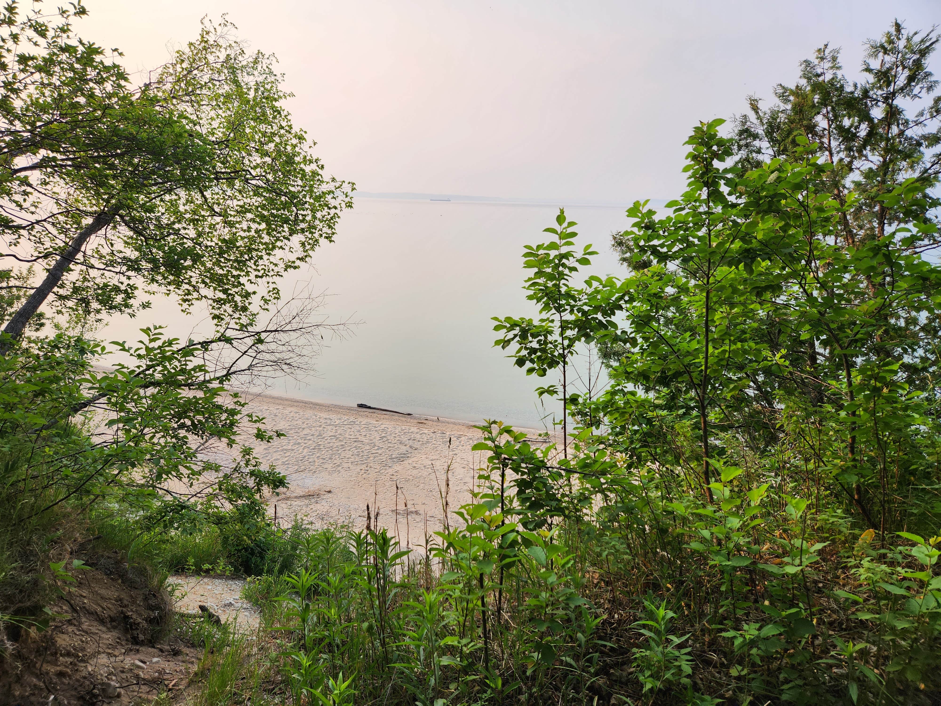 Camper-submitted photo at Weather Station Campground — Sleeping Bear Dunes National Lakeshore near Maple City, MI