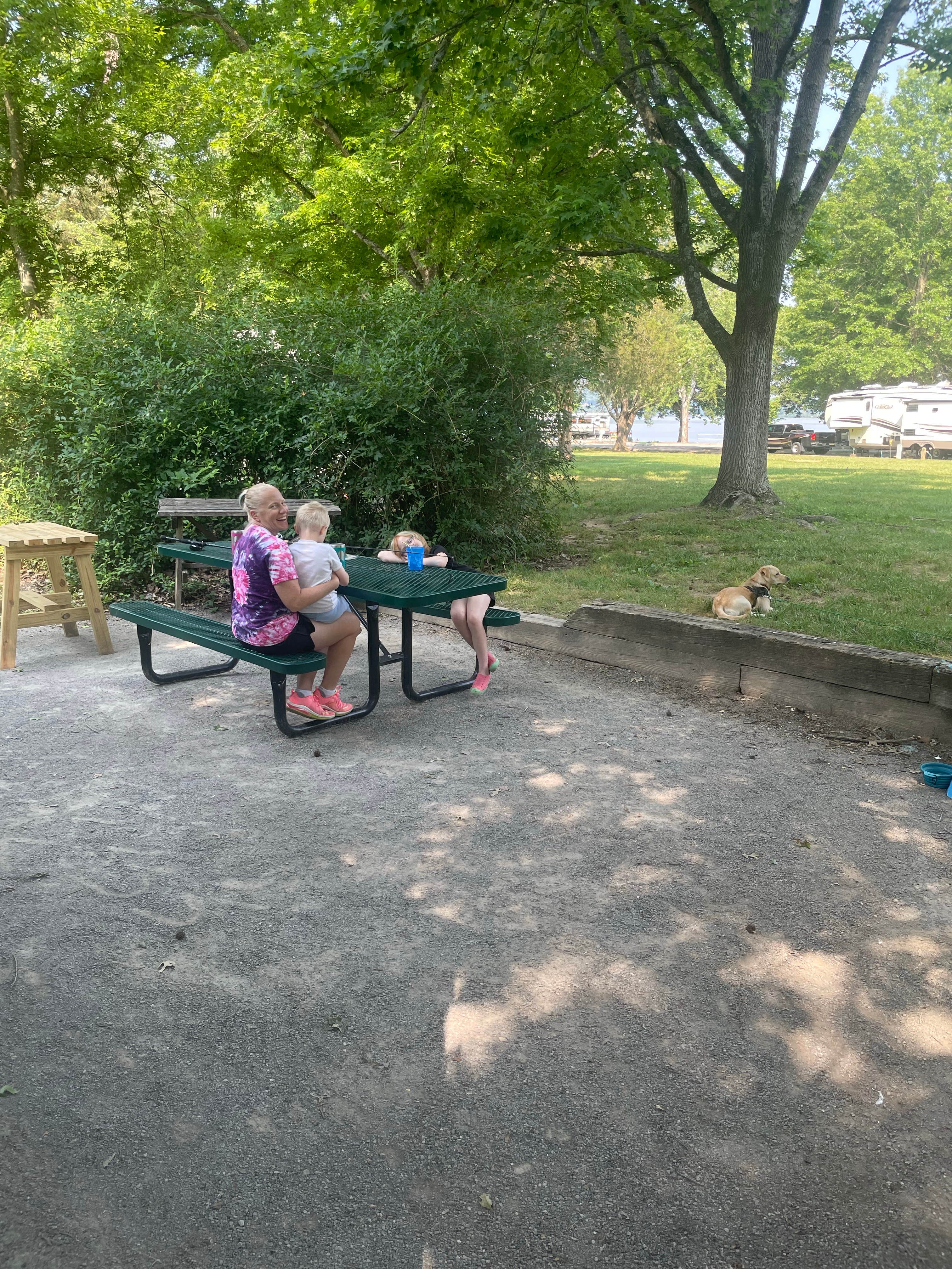 Derek N.'s photo of camping with pets at Cedar Creek (TN) near Greenbrier, TN
