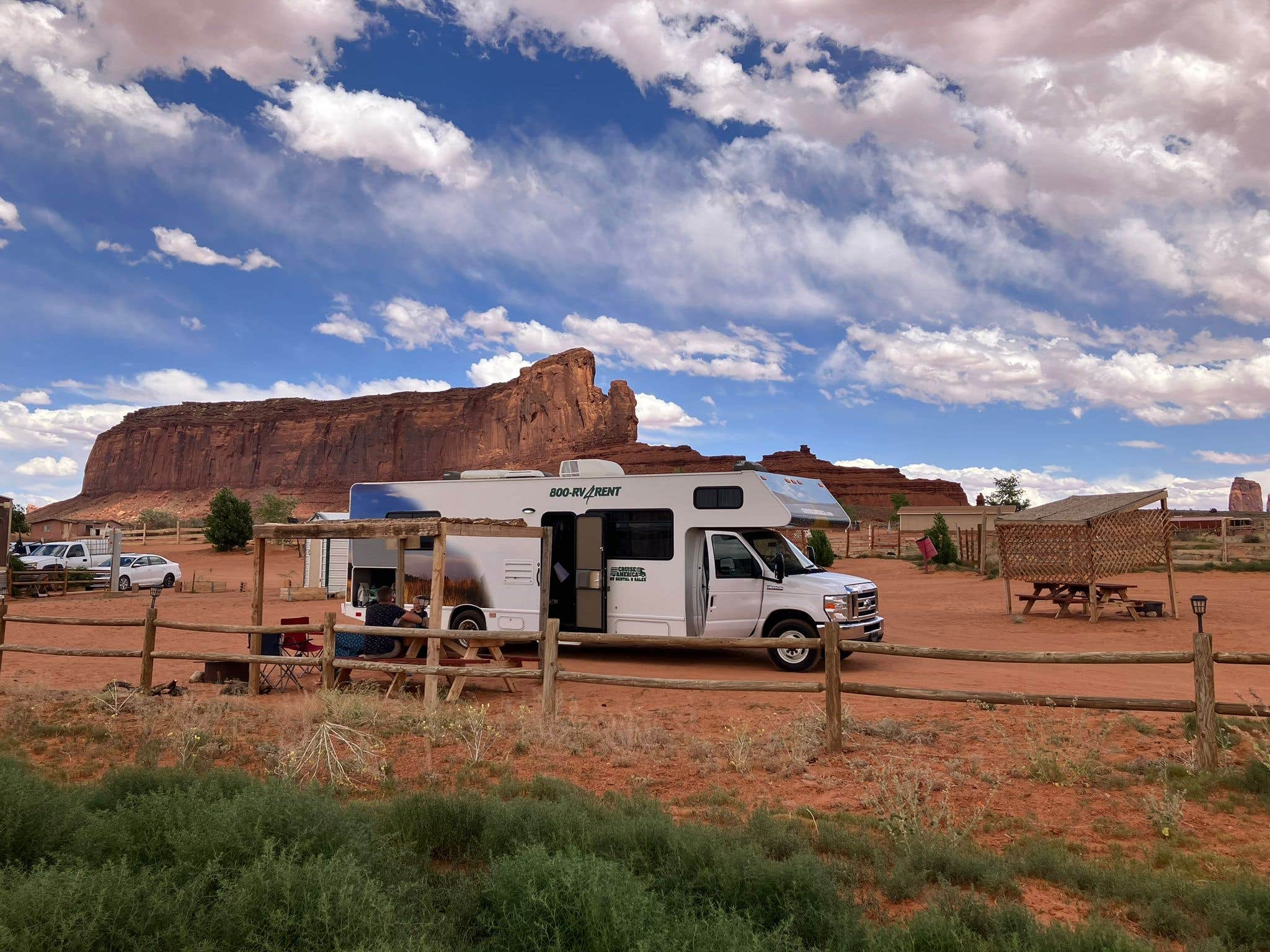 Laura B.'s photo of rv camping at Hummingbird Campground near Kayenta, AZ