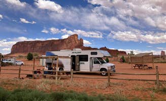 Laura B.'s photo of rv camping at Hummingbird Campground near Monument Valley, AZ