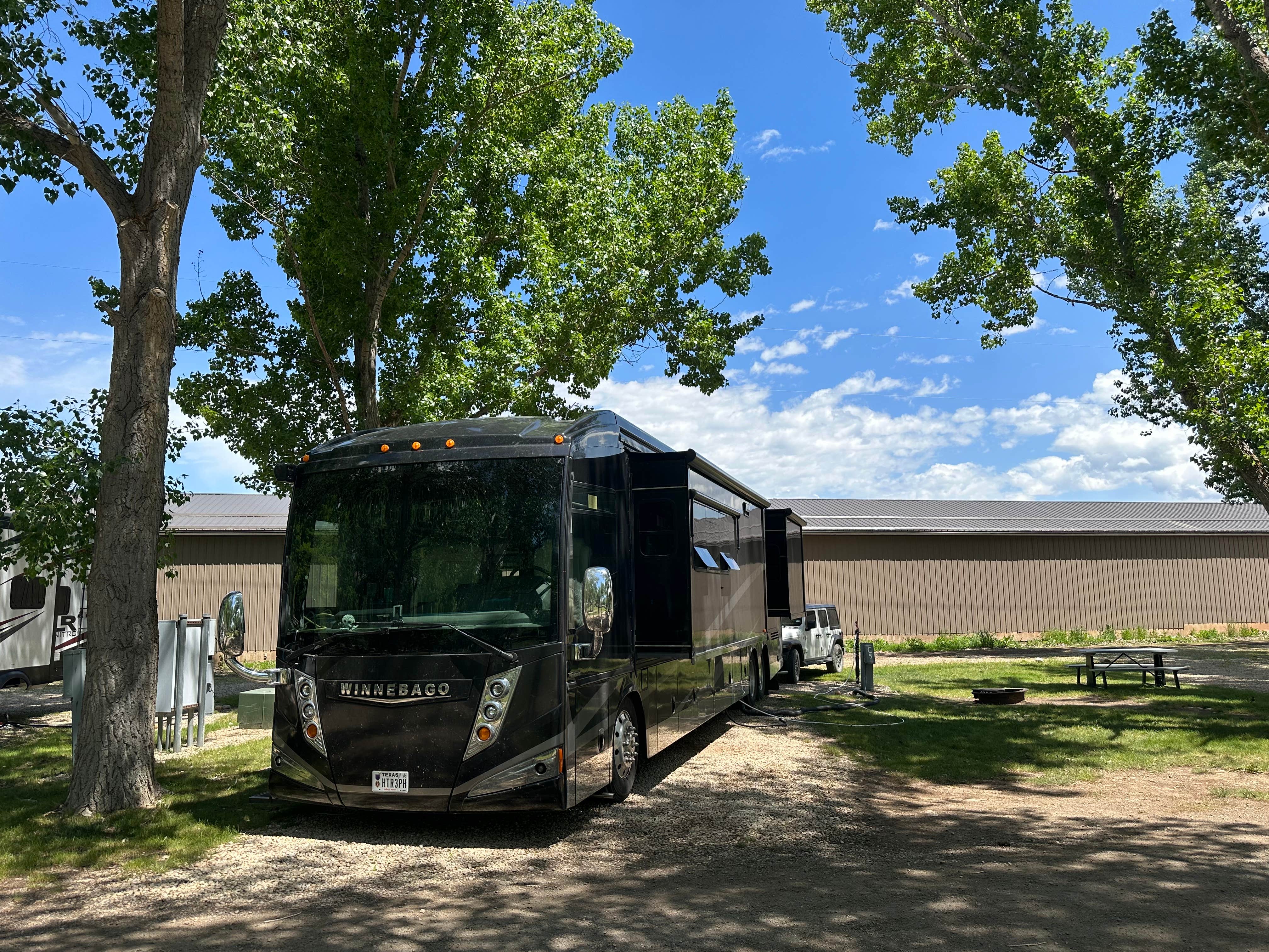 Michael C.'s photo of rv camping at Echo Island RV Resort near Mounthaven, UT
