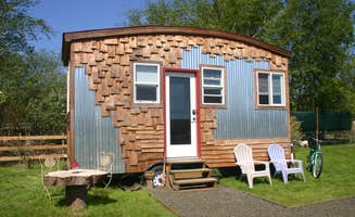 Kelly M.'s photo of a cabin at The Cranberry Getaway near Elma, WA