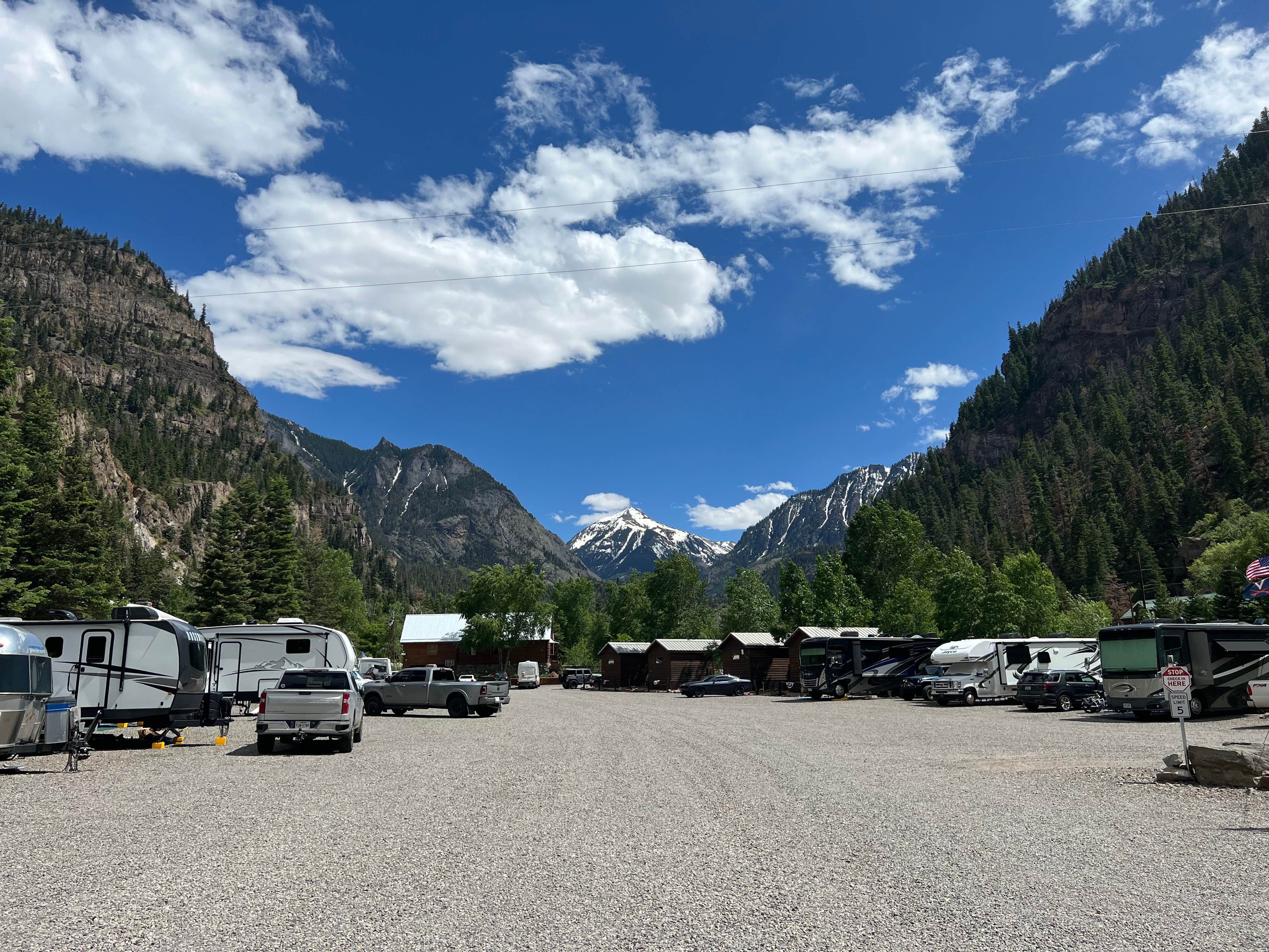 Jason H.'s photo of rv camping at Ouray Riverside Resort near Grand Mesa, Uncompahgre, and Gunnison National Forests