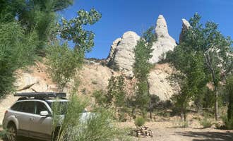 Camping near Paria Townsite turnoff: Pump Canyon Springs, Henrieville, Utah
