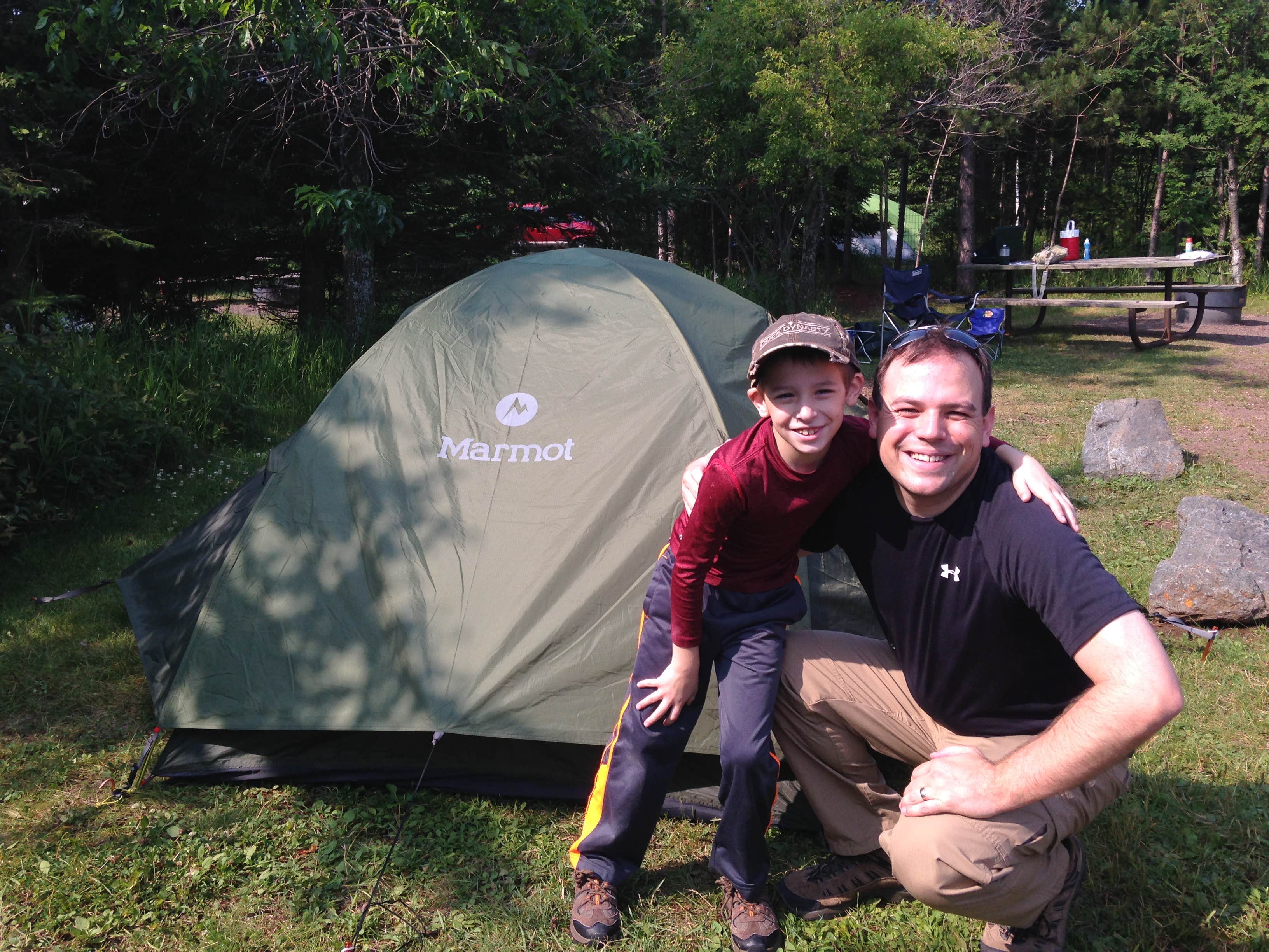 Matt S.'s photo at Gooseberry Falls State Park Campground near Port Wing, WI