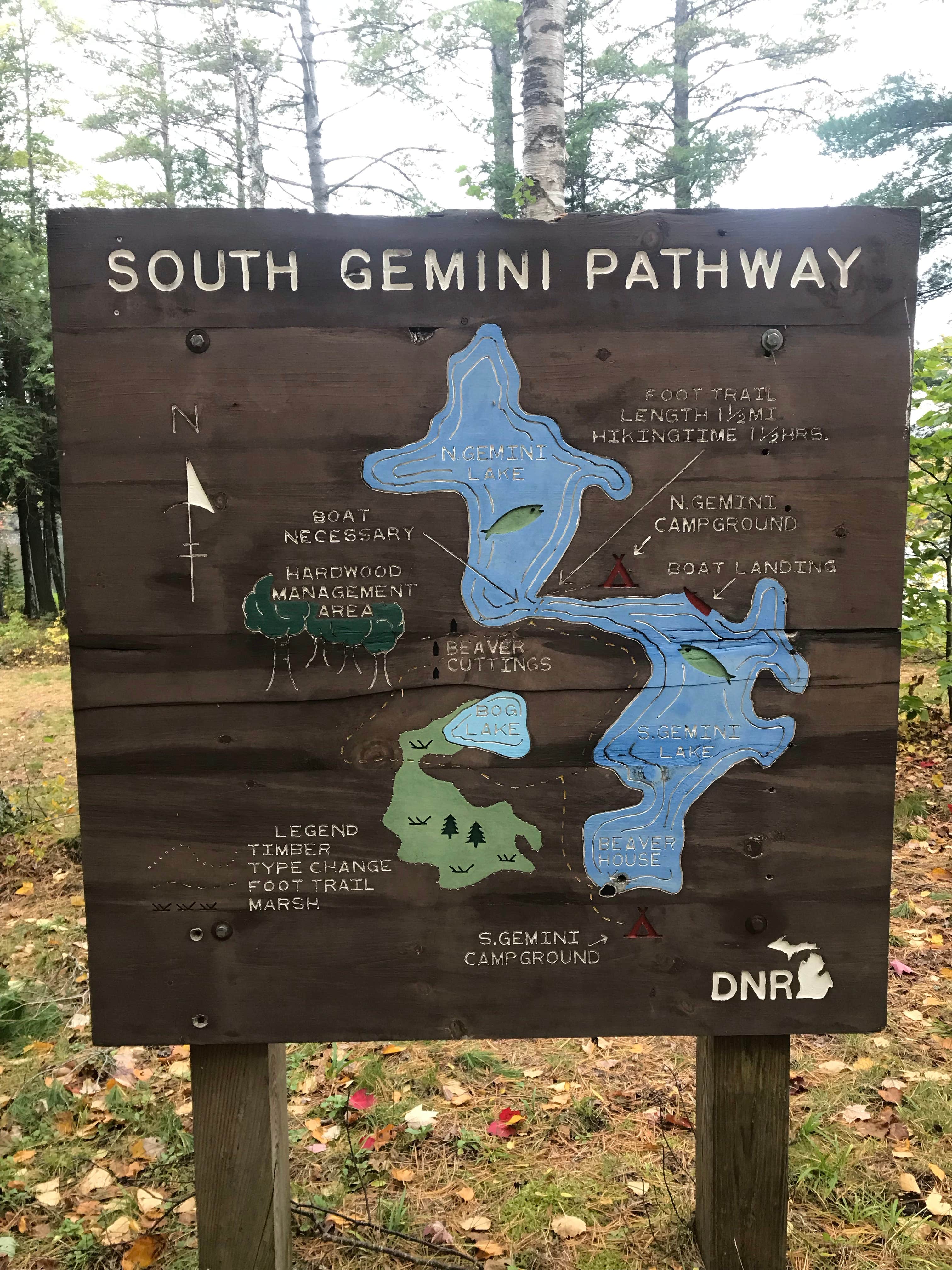 Camper-submitted photo at South Gemini Lake State Forest Campground near Pictured Rocks National Lakeshore