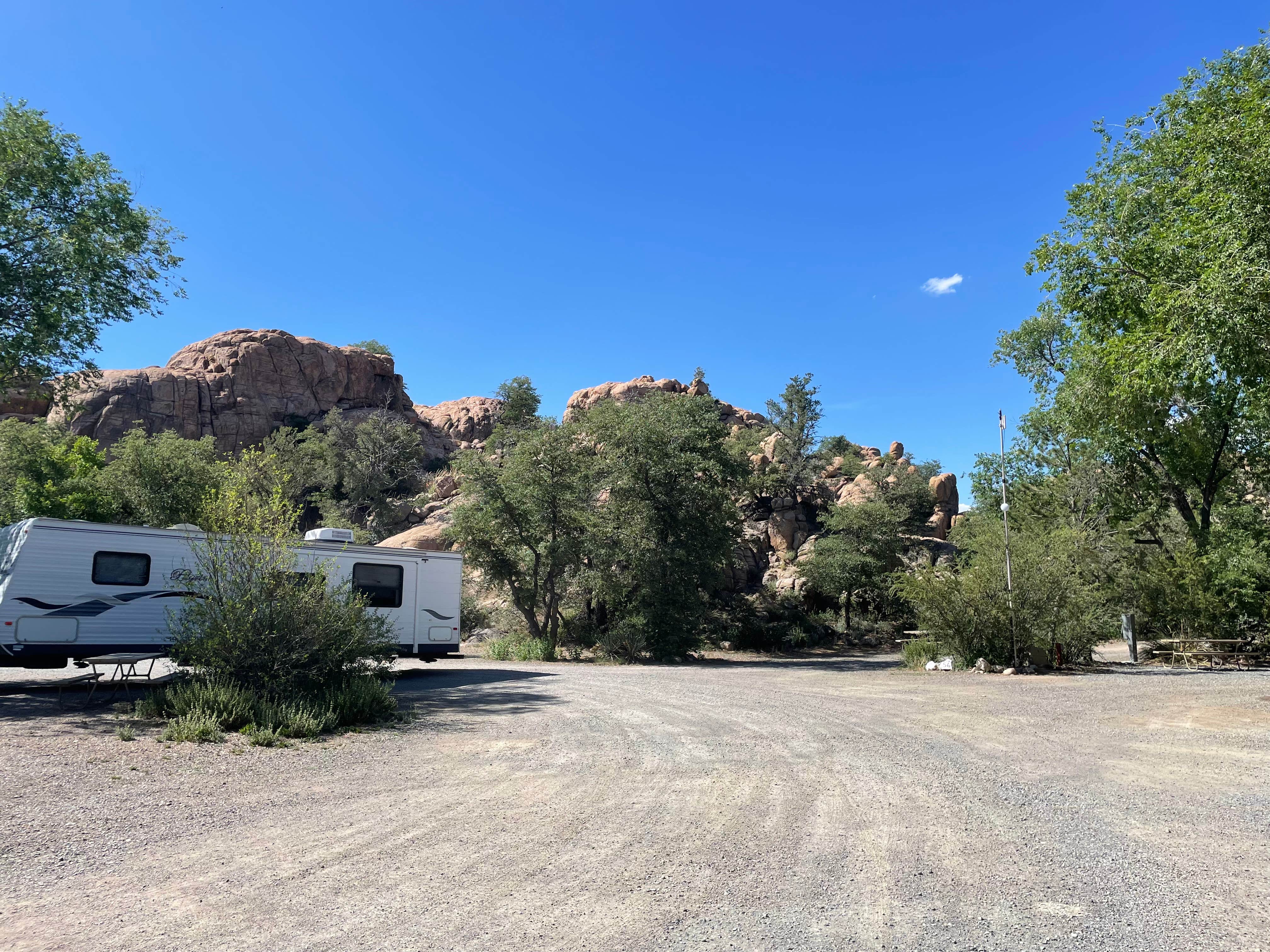 Elizabeth K.'s photo of rv camping at Point of Rocks RV Campground near Prescott Valley, AZ