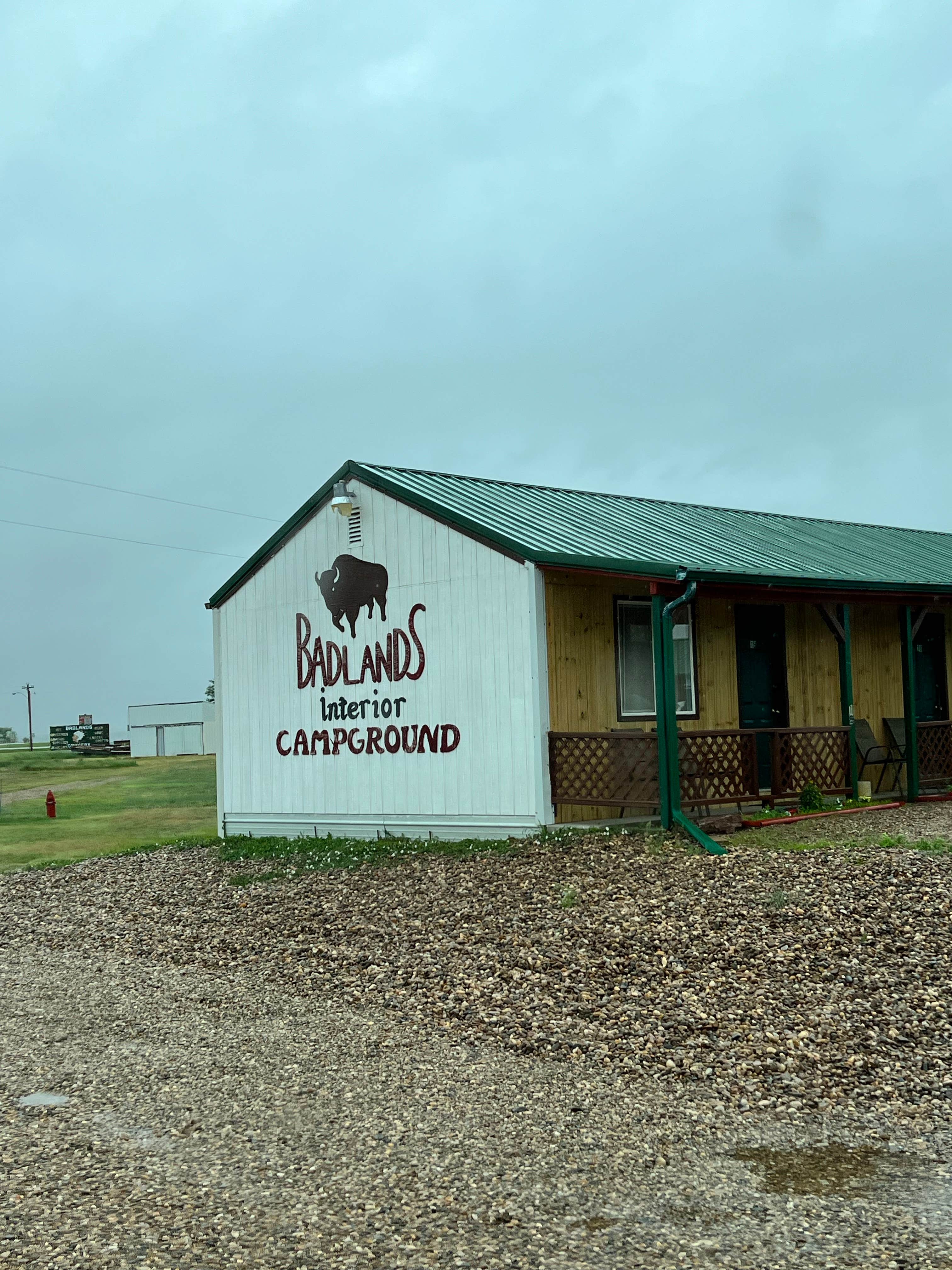 terri's photo of a cabin at Badlands Hotel & Campground near Badlands National Park
