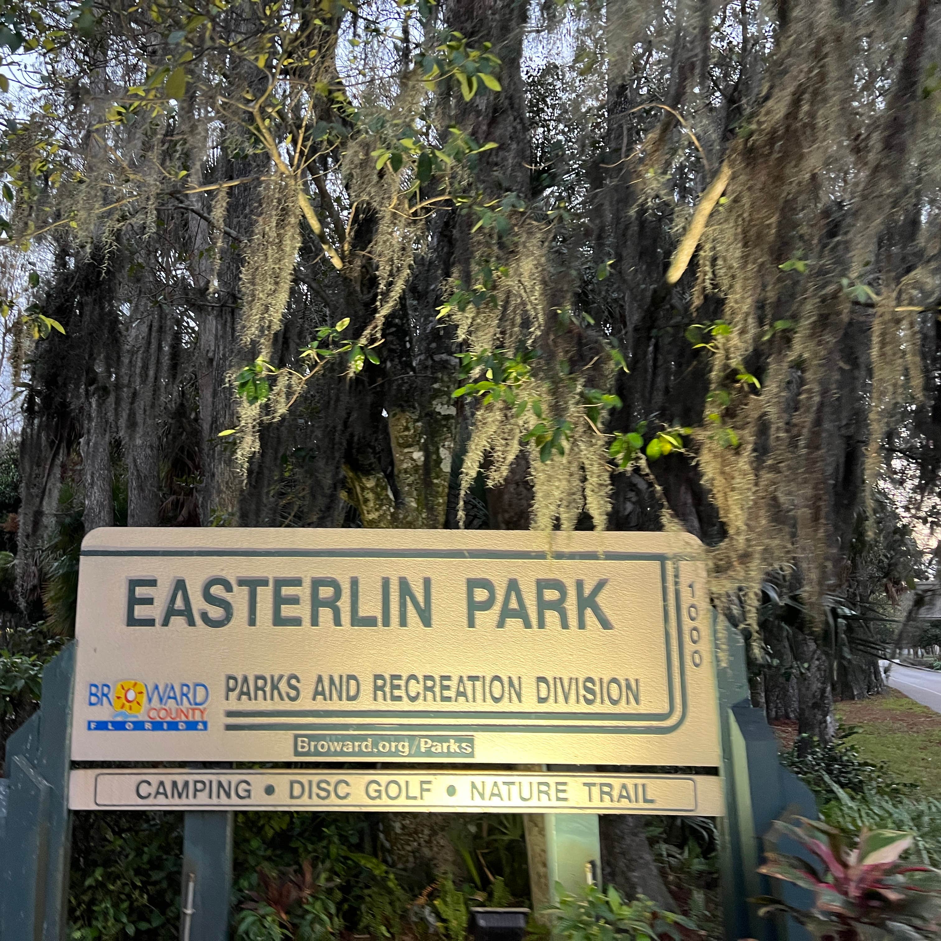Easterlin Park Campground Oakland Park, FL