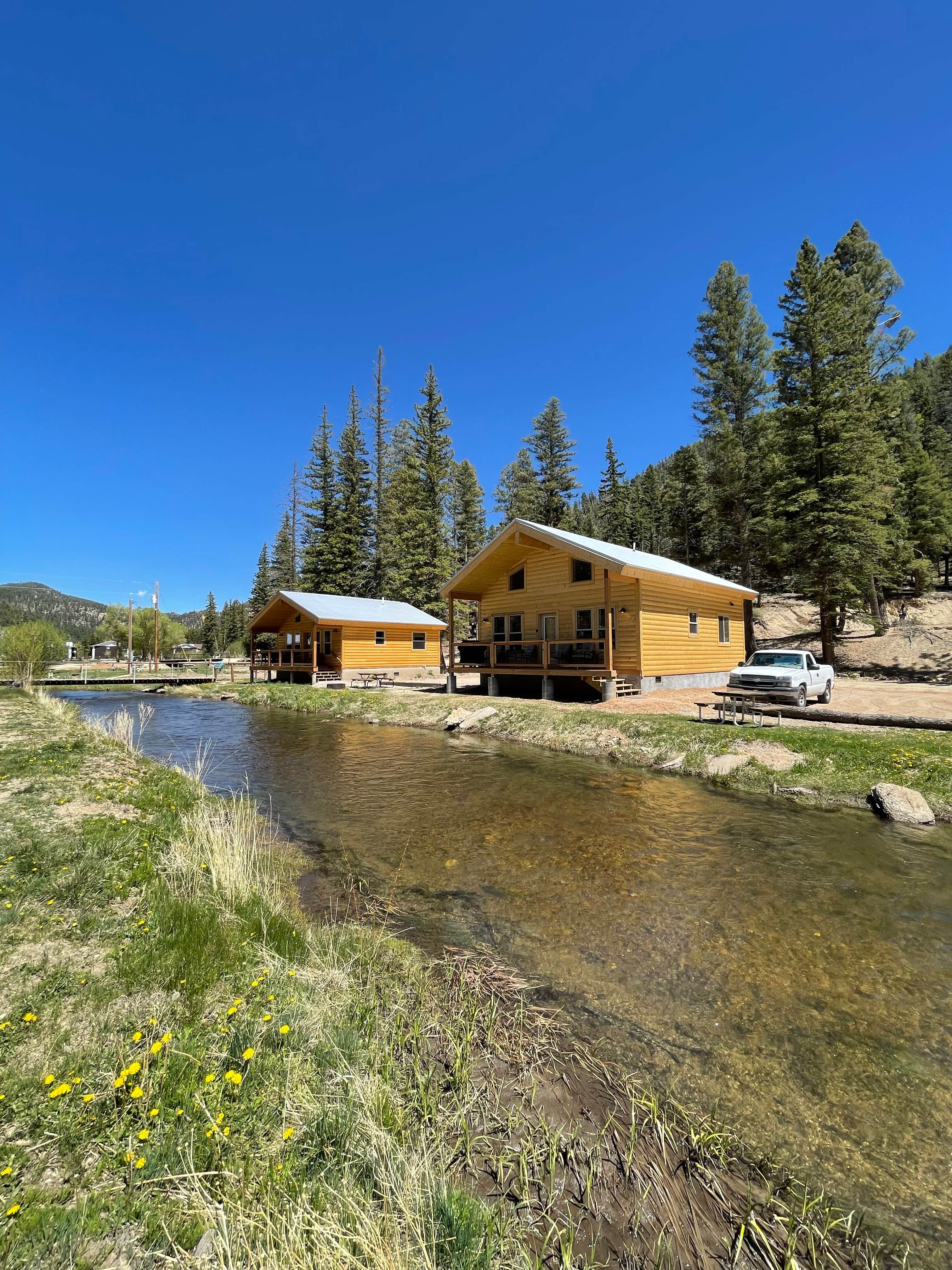 Todd W.'s photo of a cabin at 4K River Ranch near Carson National Forest