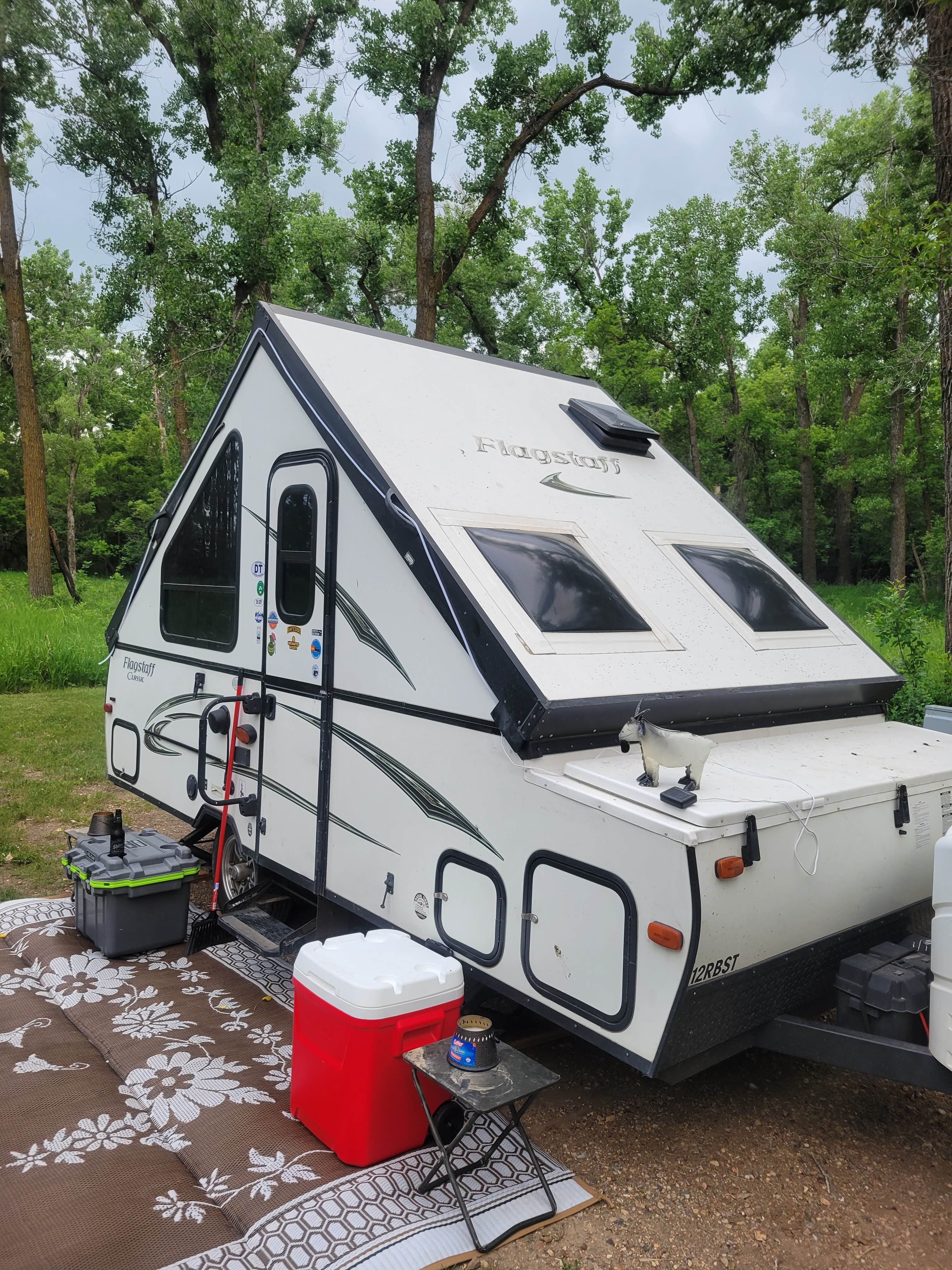 Scott V.'s photo of rv camping at Cross Ranch State Park Campground near Washburn, ND