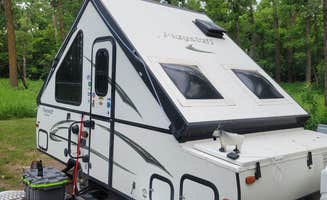 Scott V.'s photo of rv camping at Cross Ranch State Park Campground near Stanton, ND