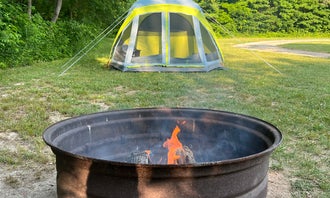 Camping near Hawthorn County Park: Peaceful Waters Campground, Bloomingdale, Indiana