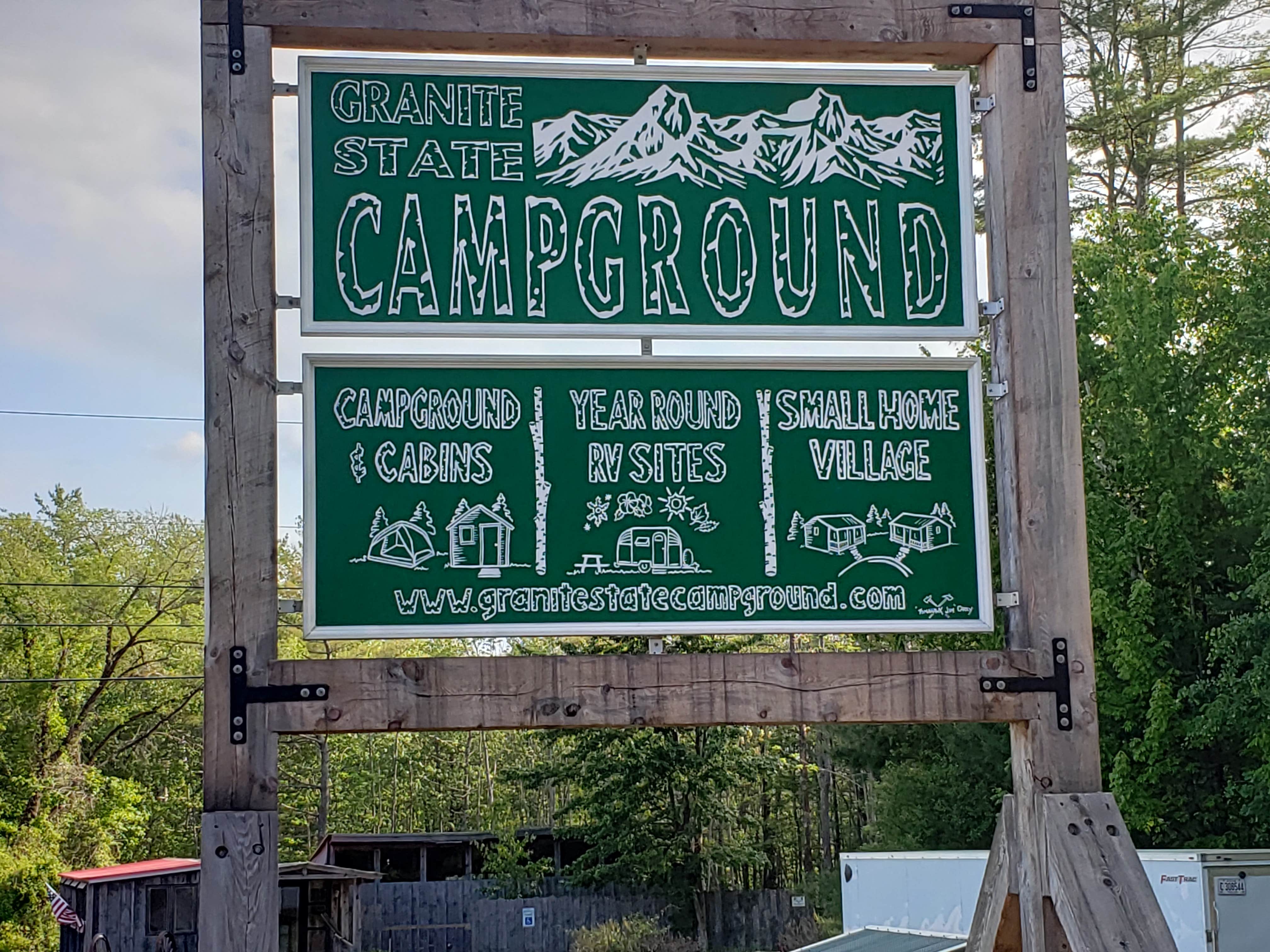 Camper-submitted photo at Granite State Campground near Sanbornton, NH