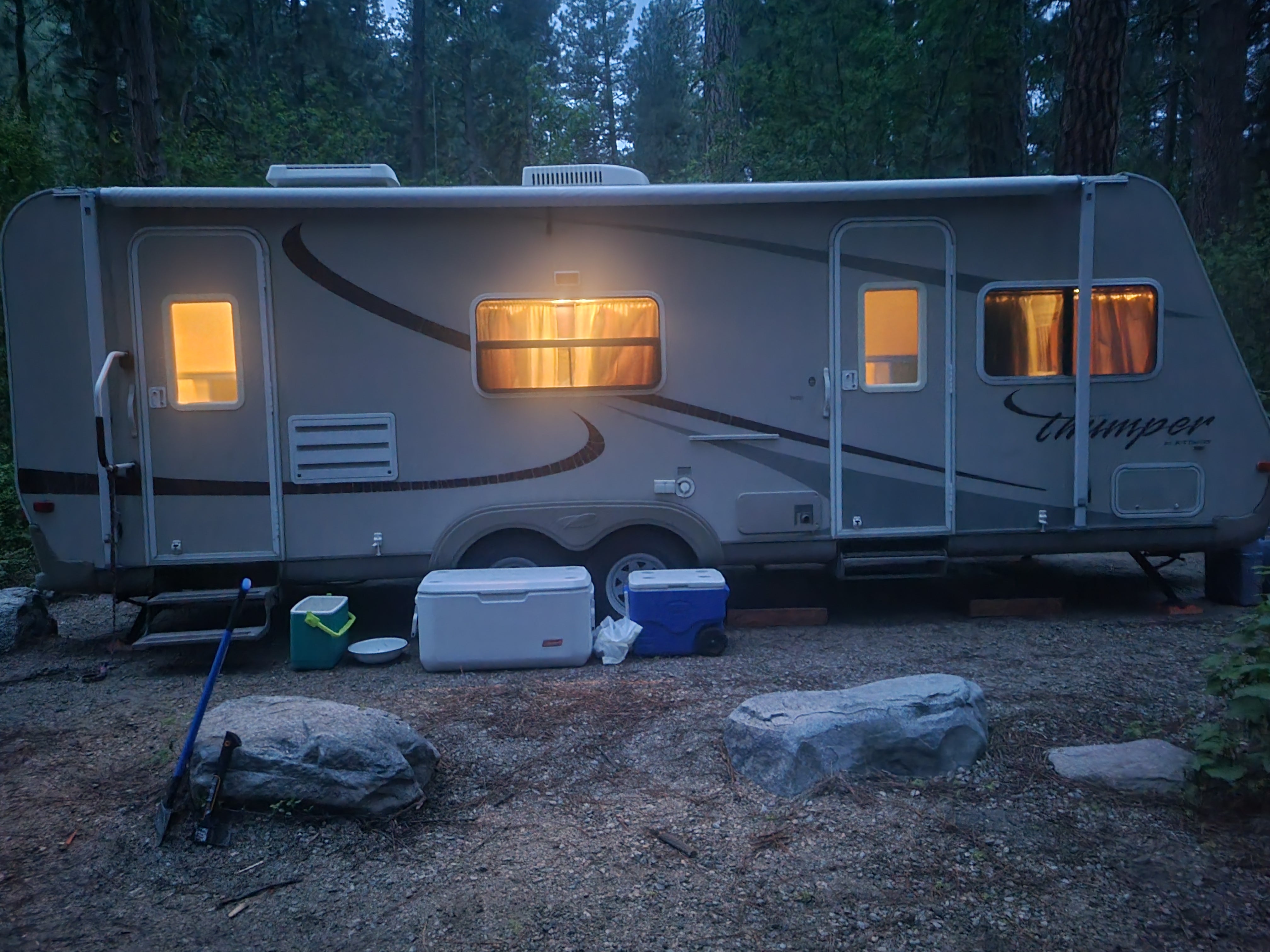 Camper submitted image from Bird Creek Primitive - Sawtooth National Forest - 3