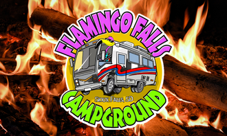 Camping near W.H. Lyon Fairground: Flamingo Falls Campground, Hartford, South Dakota