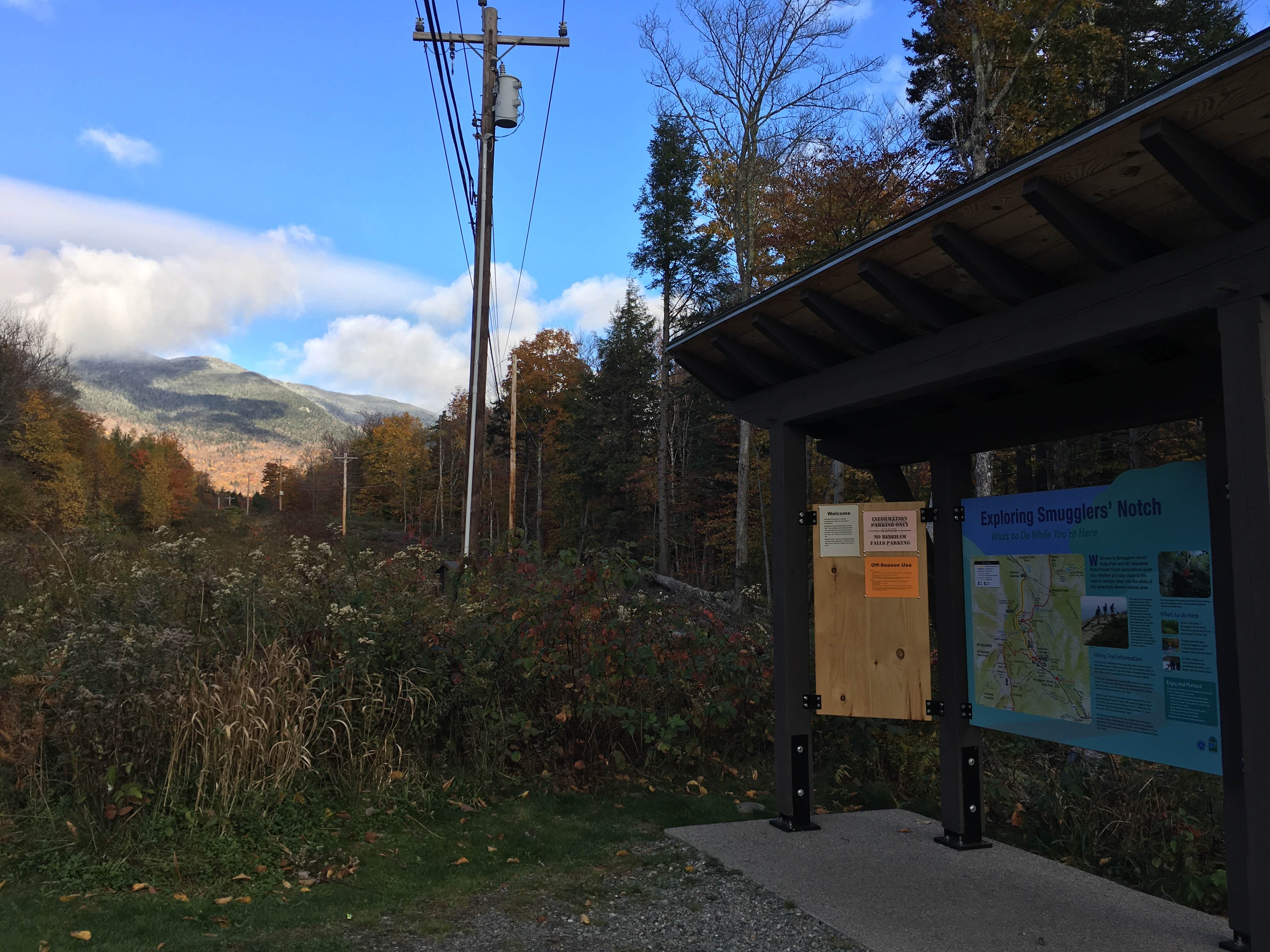 Camper-submitted photo at Smugglers Notch State Park Campground near Barre, VT