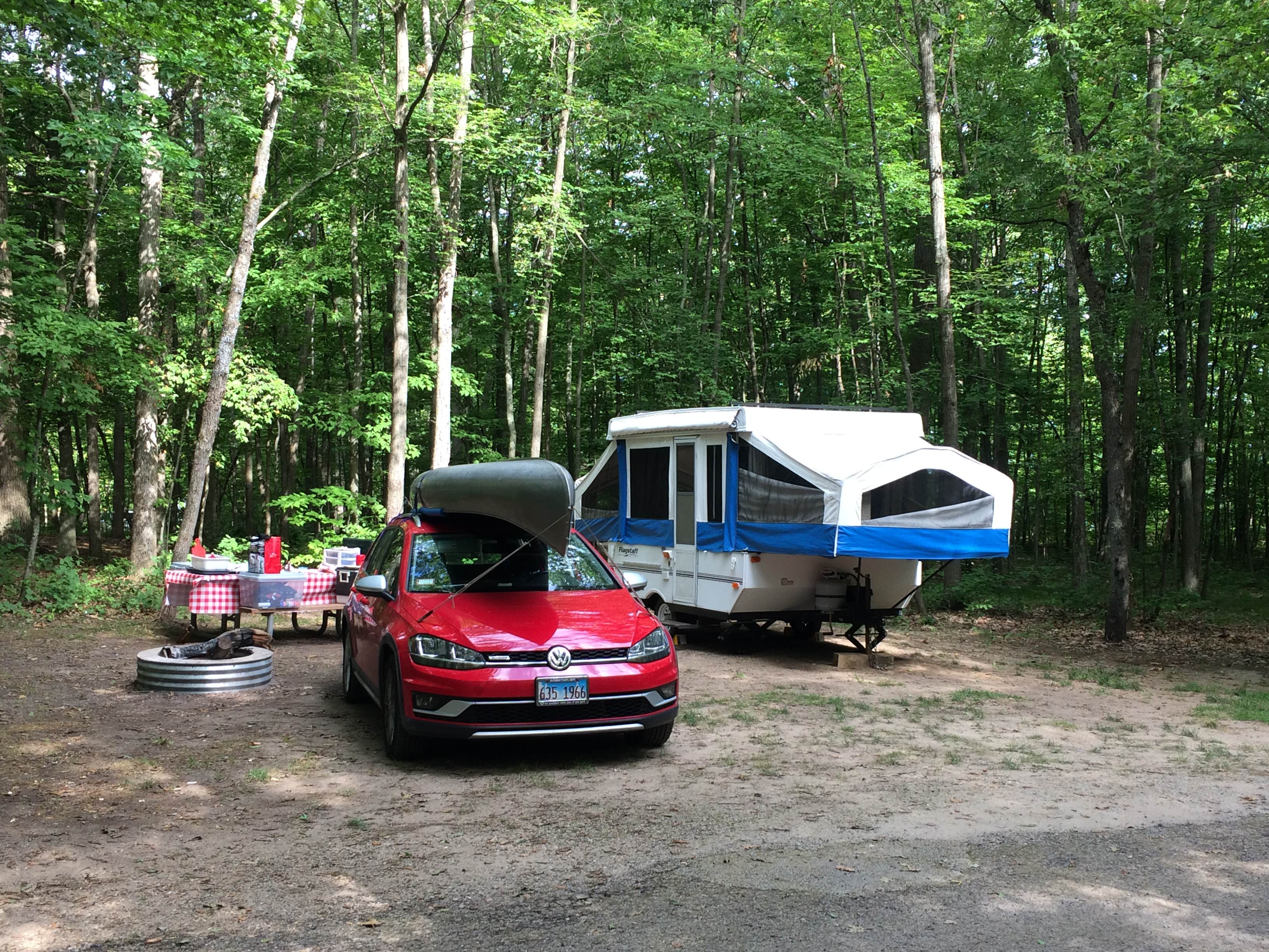 Brian O.'s photo of rv camping at Newaygo State Park Campground near White Cloud, MI