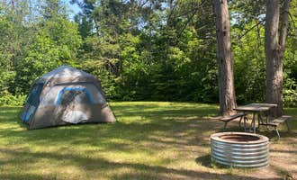Camping near DeTour - Lake Superior State Forest: Munuscong River State Forest Campground, Kinross, Michigan