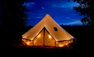 Paige L.'s photo at Teton View Tent near Alta, WY