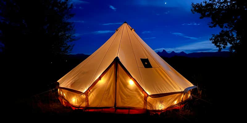 Camper submitted image from Teton View Tent