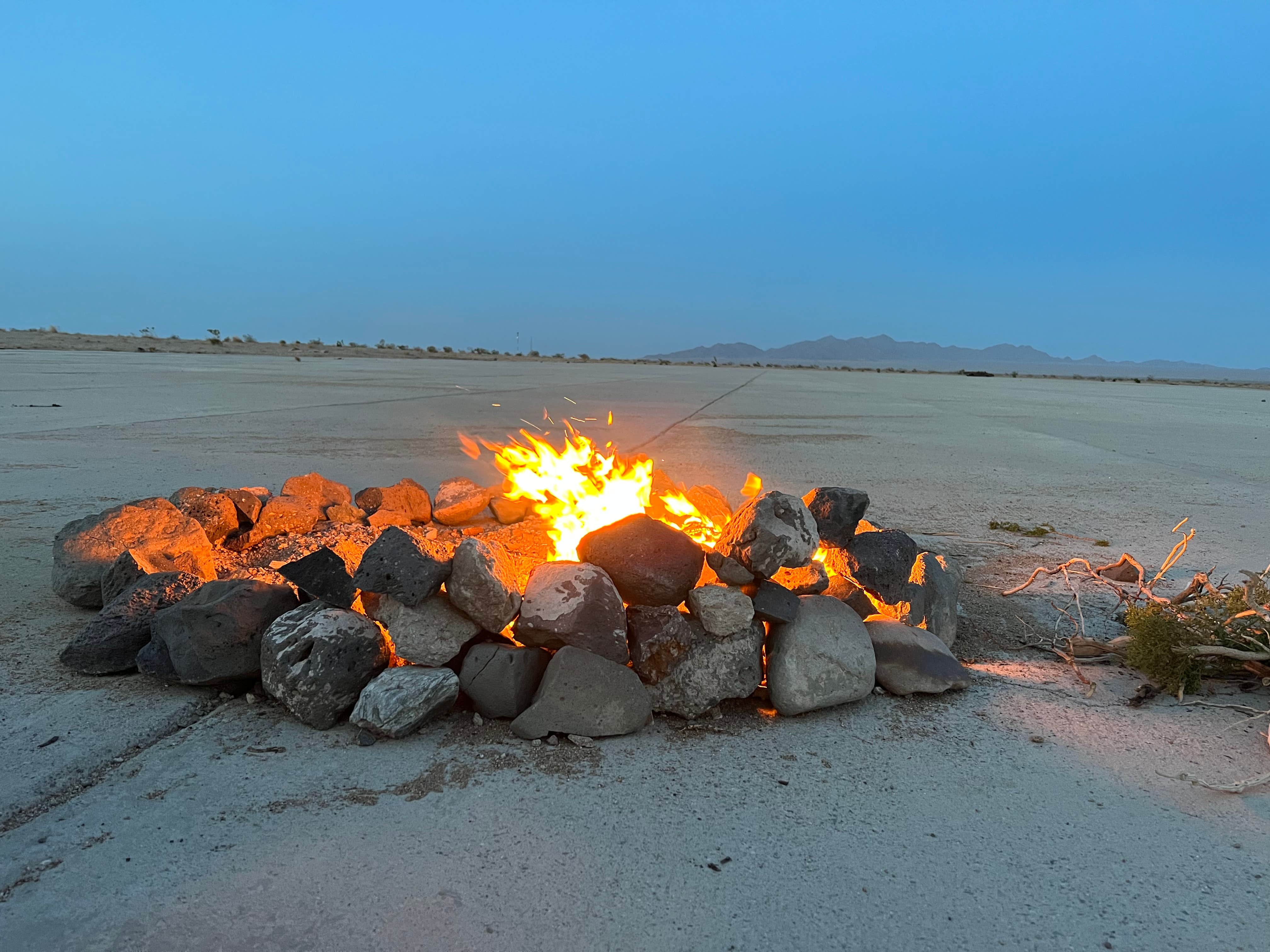Camping near BLM Chambers Well Road Dispersed: Patton's Pad, Earp, California