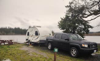 Sue G.'s photo of rv camping at Streeter's Resort near Castle Rock, WA