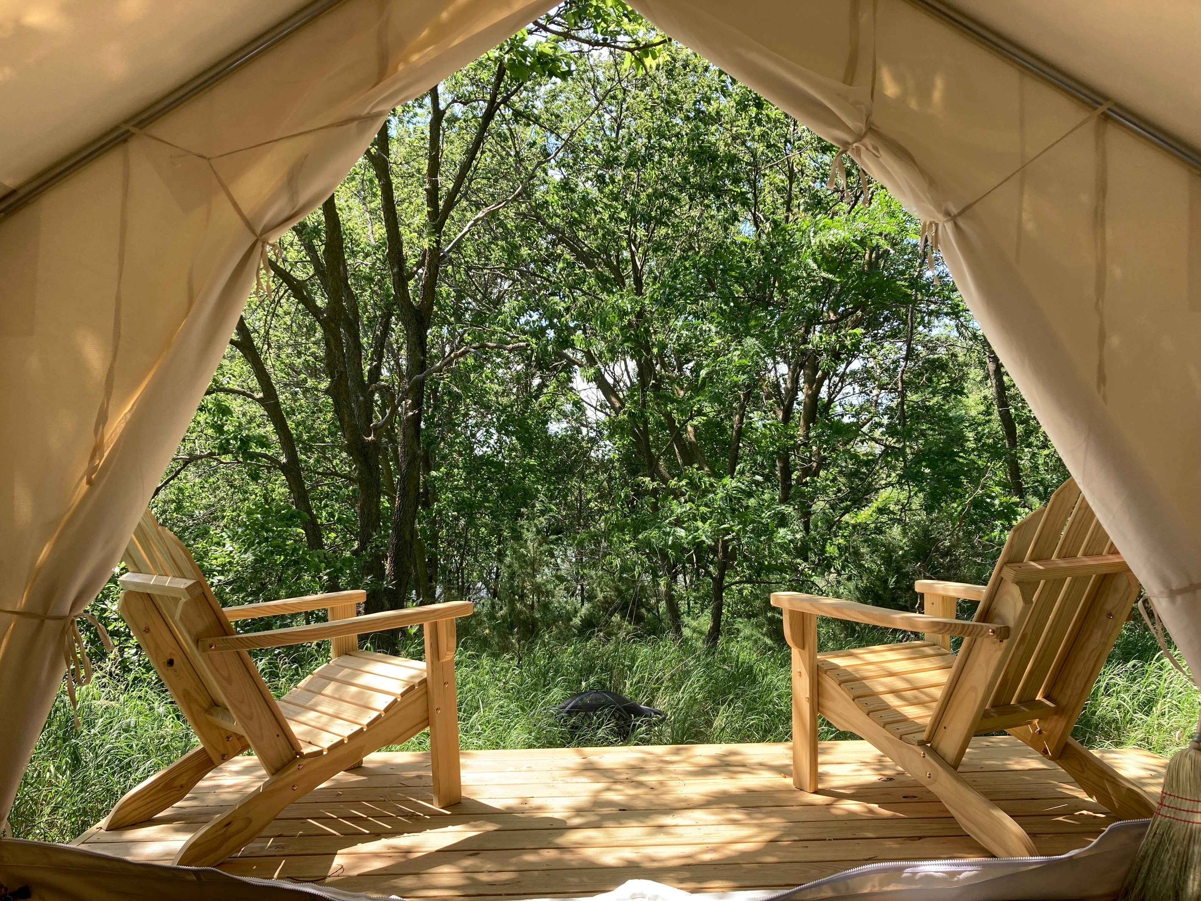 The Dyrt's photo at Tentrr State Park Site - Nebraska Sherman SRA Middle Ridge Meadow F Single Camp near Ashton, NE