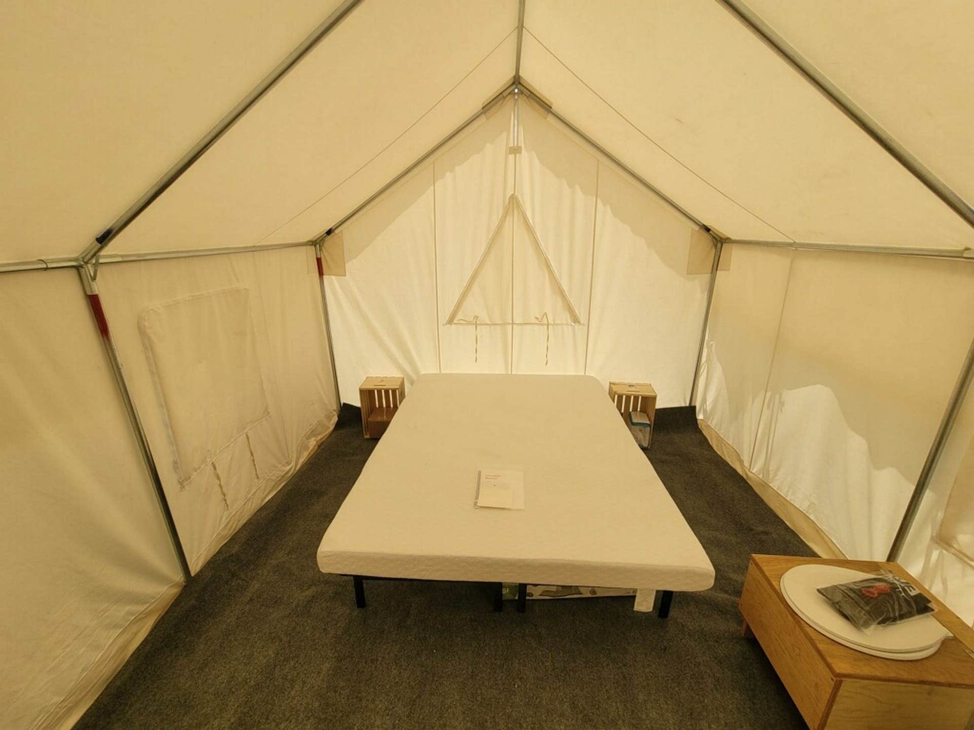 The Dyrt's photo at Tentrr State Park Site - Nebraska Sherman SRA ___ East Ridge Lakeview J ___ Single Camp near Ashton, NE