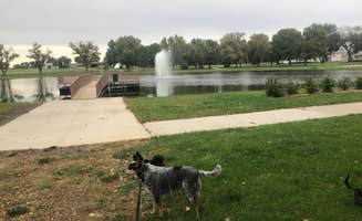 Shelly S.'s photo of camping with pets at Tyndall City Park near Geddes, SD